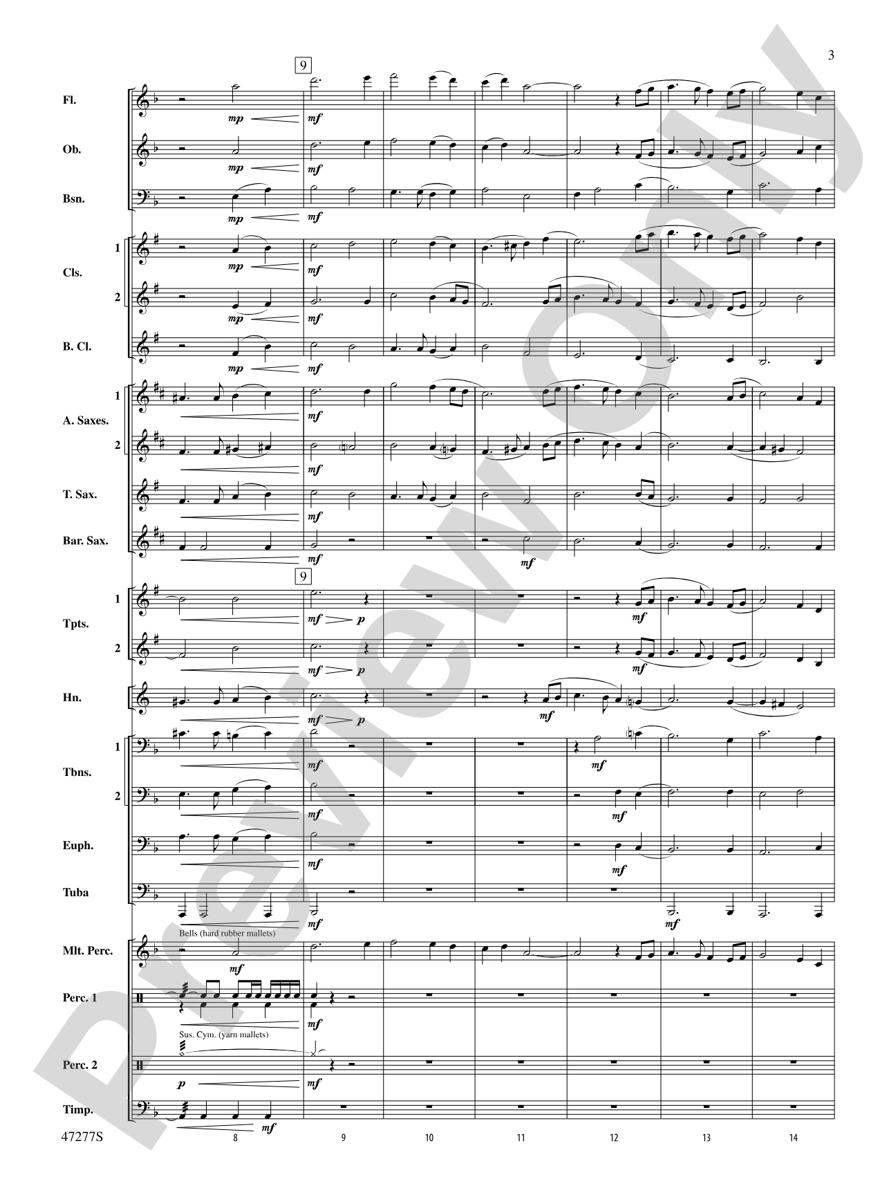 Legion: Concert Band Conductor Score & Parts