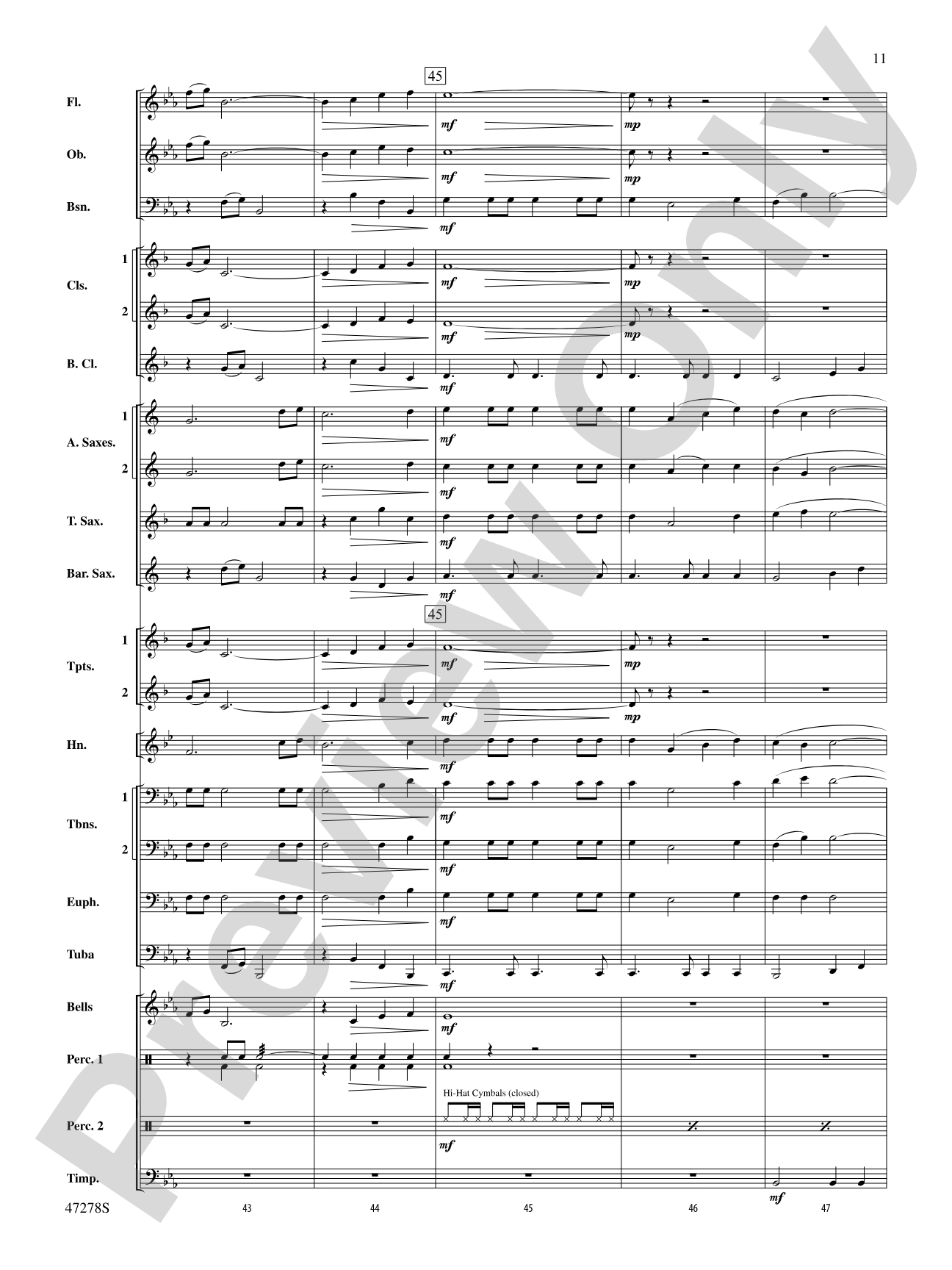 On the Cape: Concert Band Conductor Score & Parts