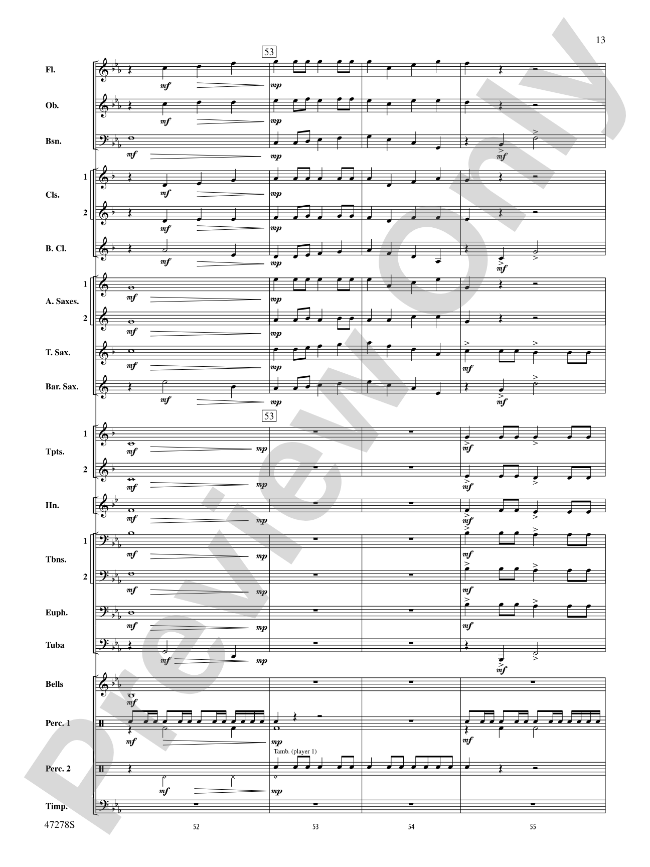 On the Cape: Concert Band Conductor Score & Parts