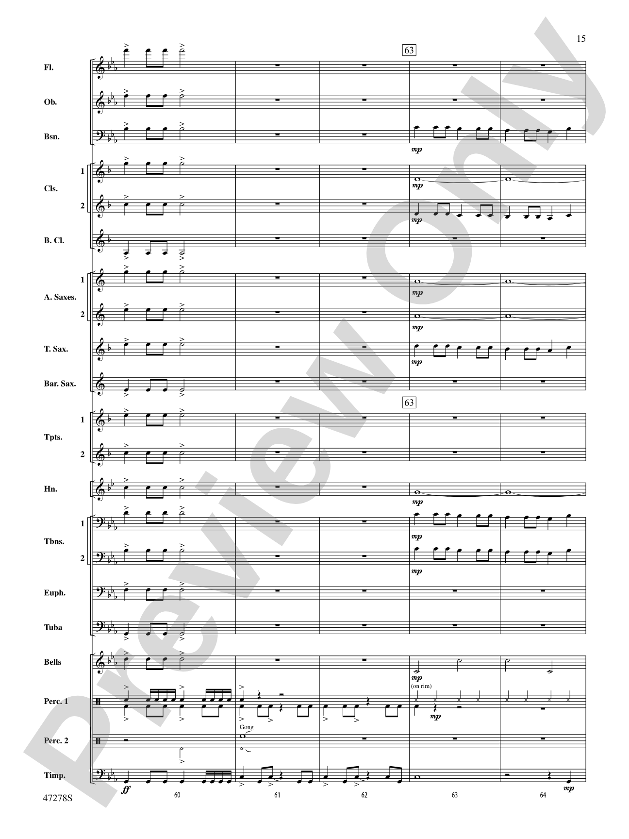 On the Cape: Concert Band Conductor Score & Parts