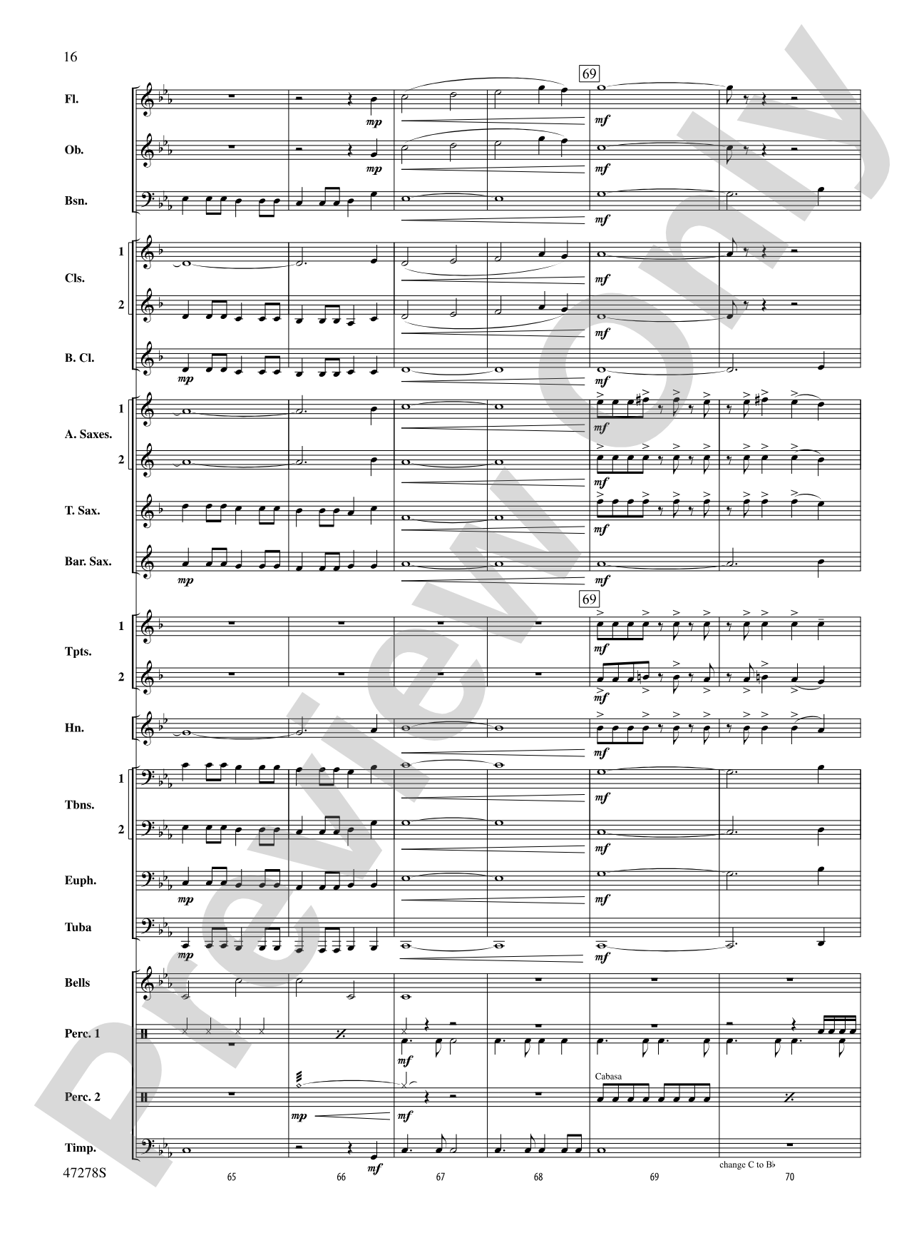 On the Cape: Concert Band Conductor Score & Parts