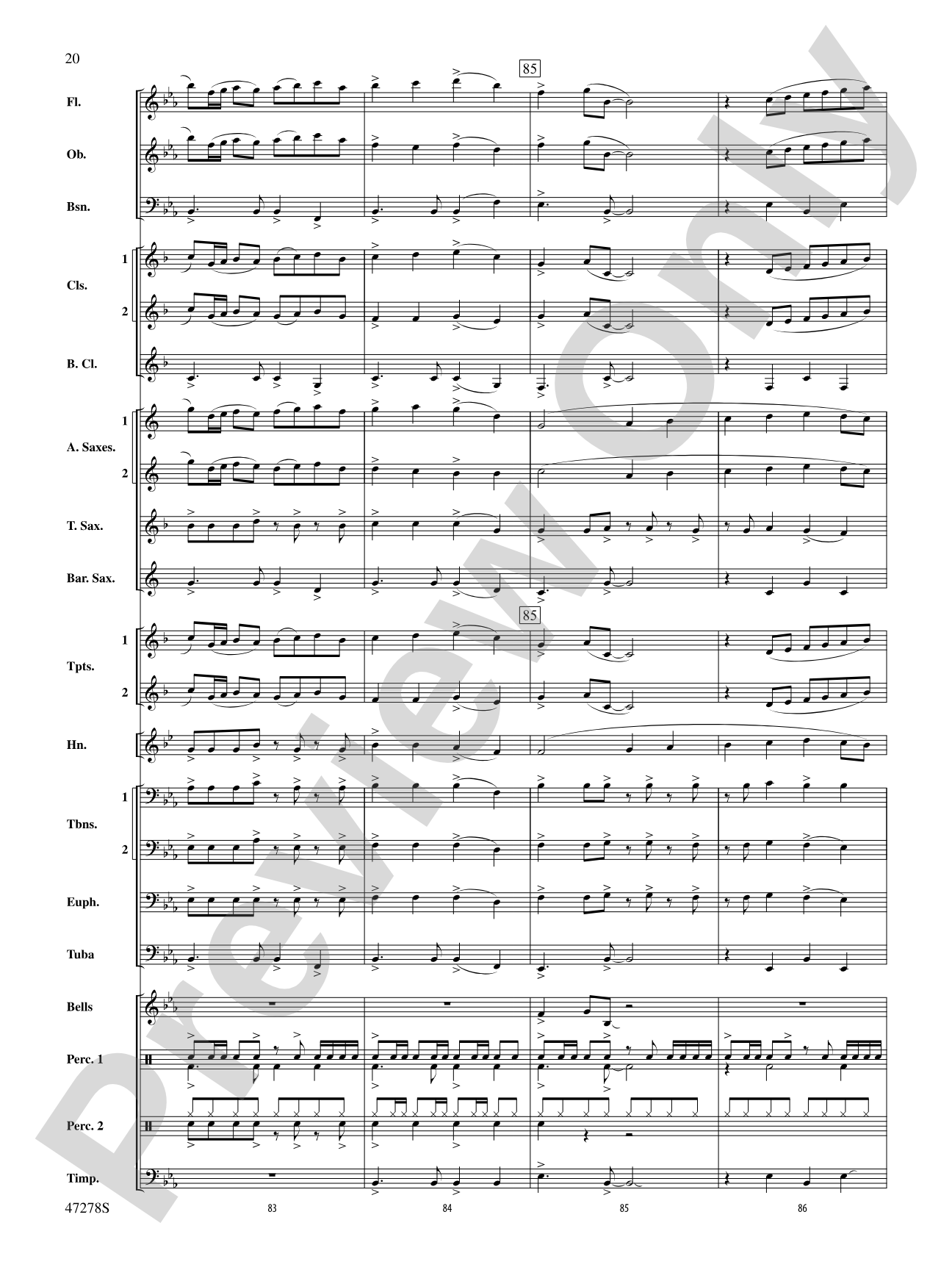On the Cape: Concert Band Conductor Score & Parts