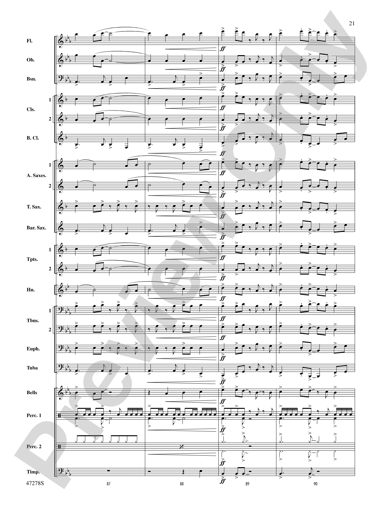 On the Cape: Concert Band Conductor Score & Parts