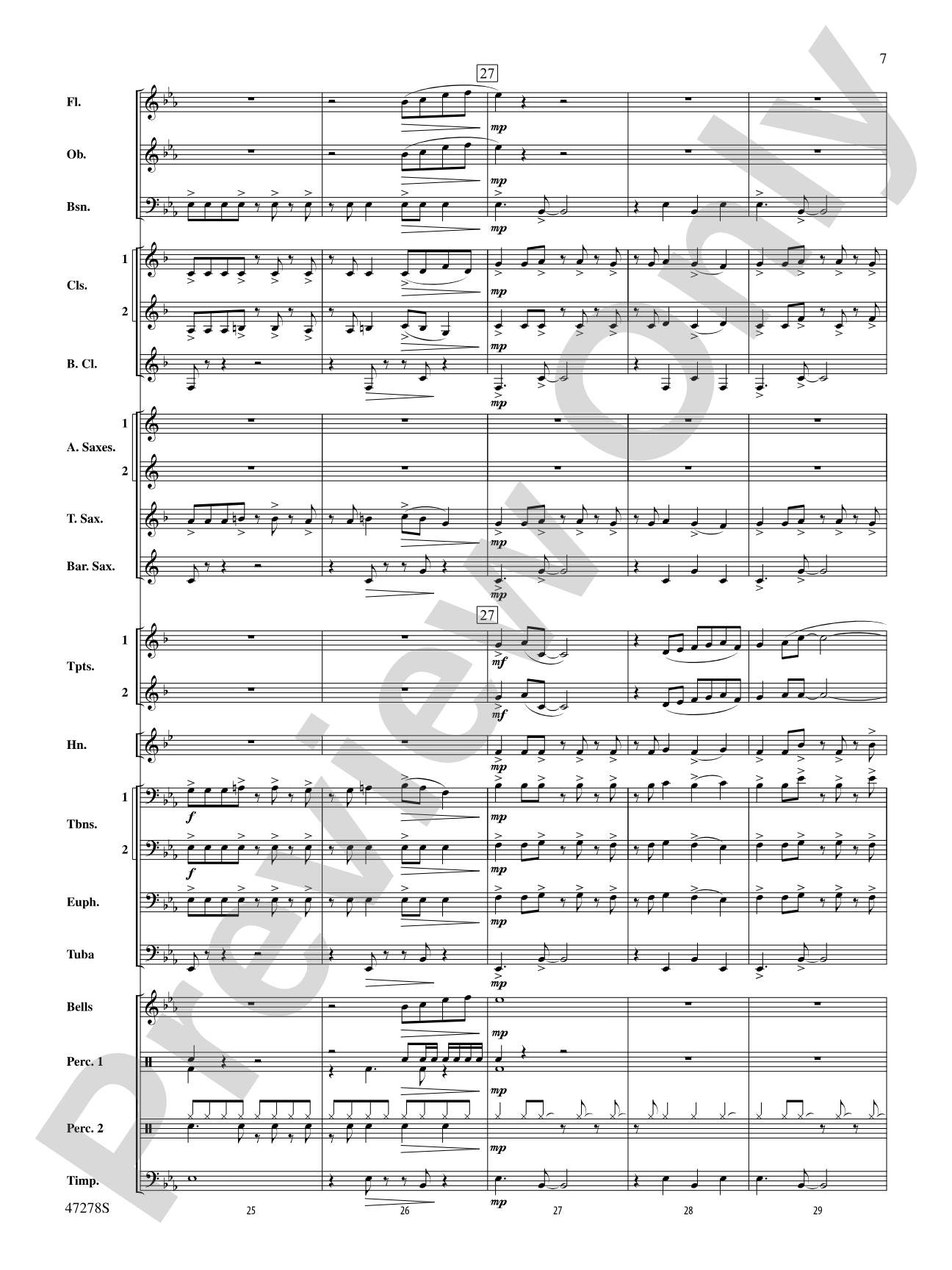 On the Cape: Concert Band Conductor Score & Parts