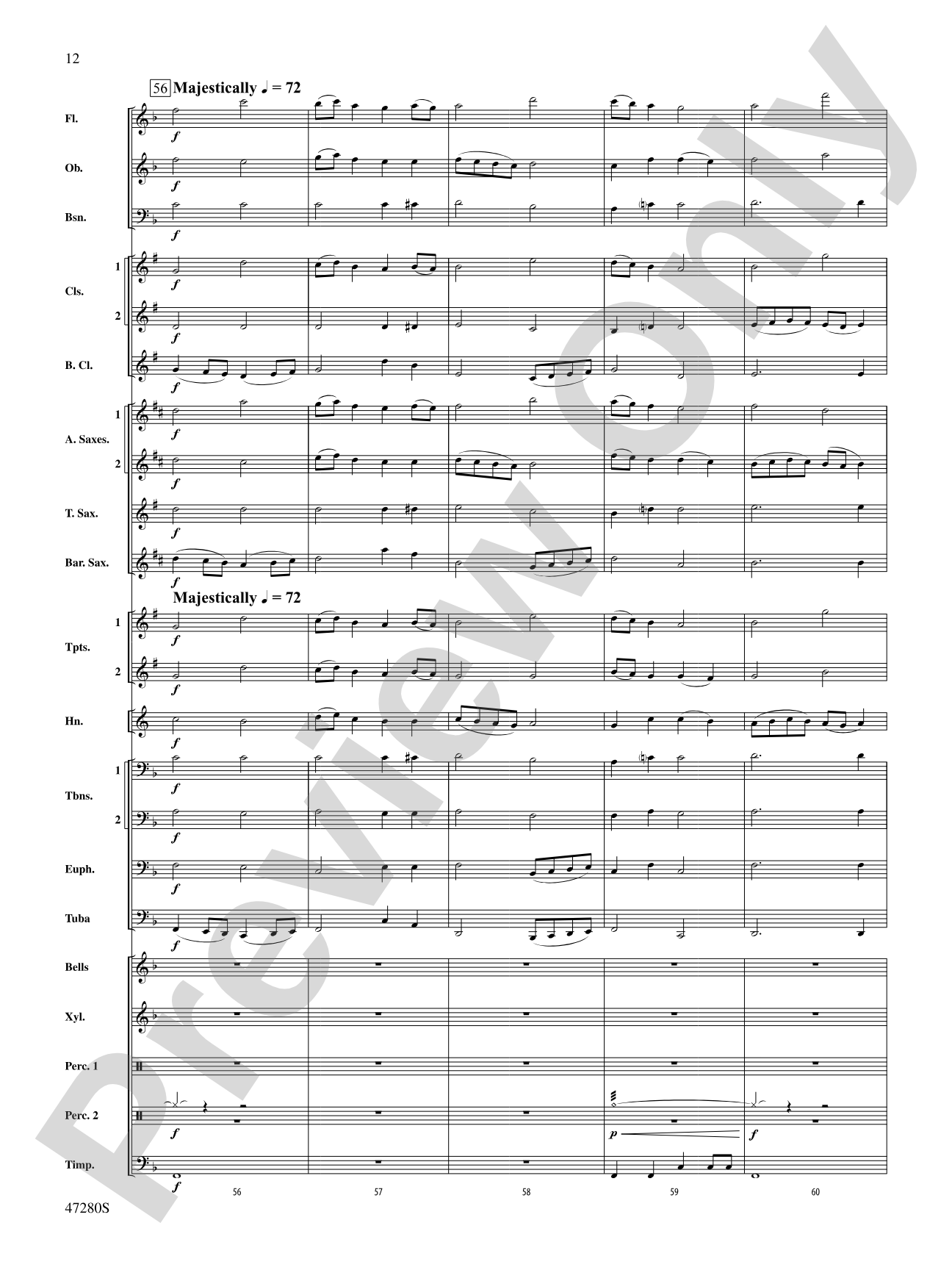Typhoon: Concert Band Conductor Score & Parts