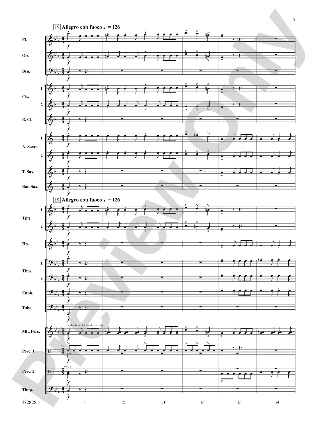 Into the Dragon's Lair: Concert Band Conductor Score & Parts