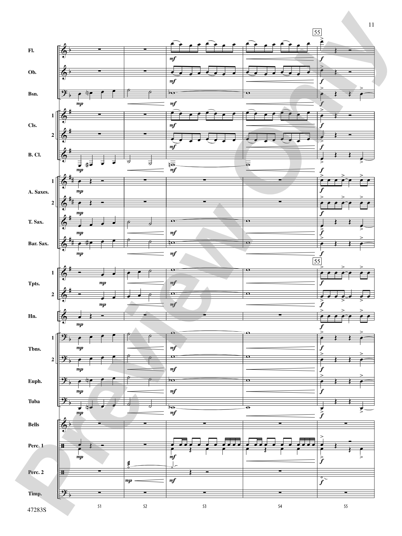 Red Giant: Concert Band Conductor Score & Parts
