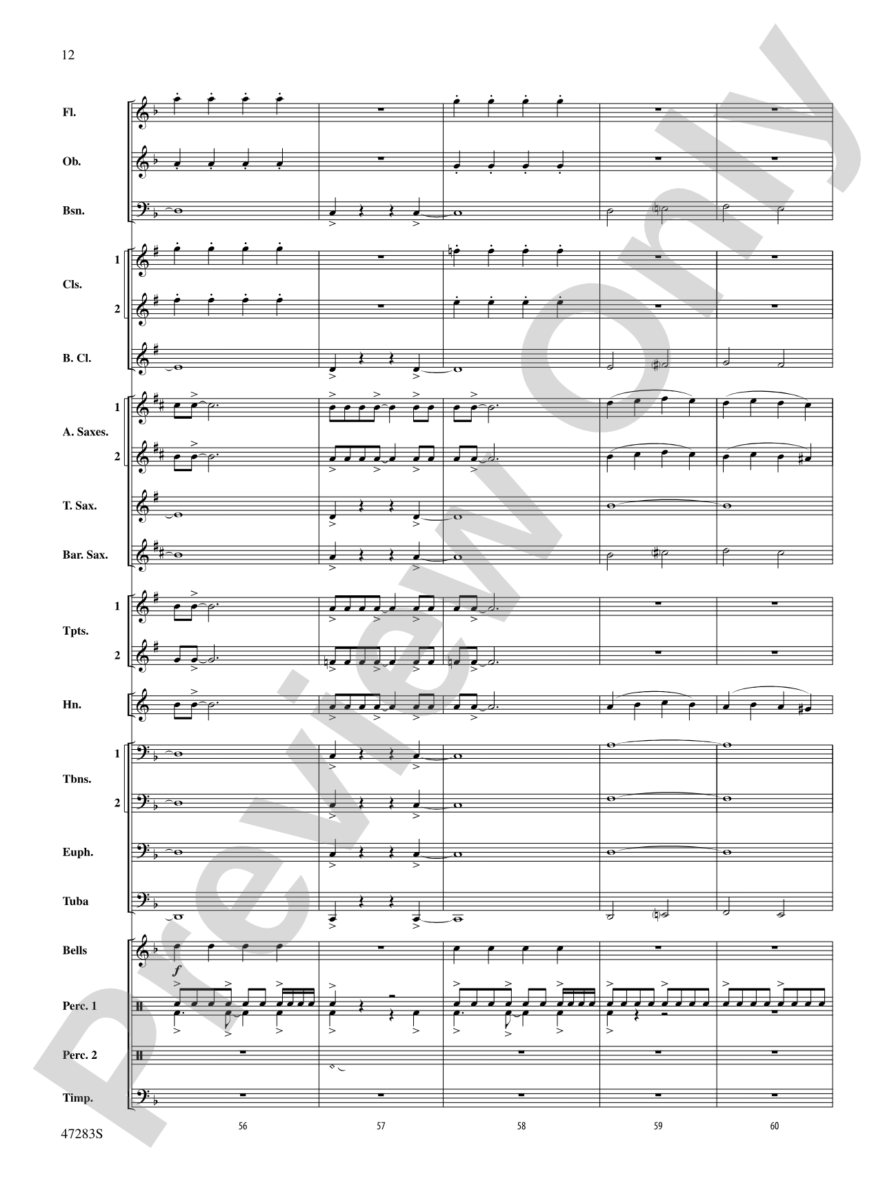 Red Giant: Concert Band Conductor Score & Parts