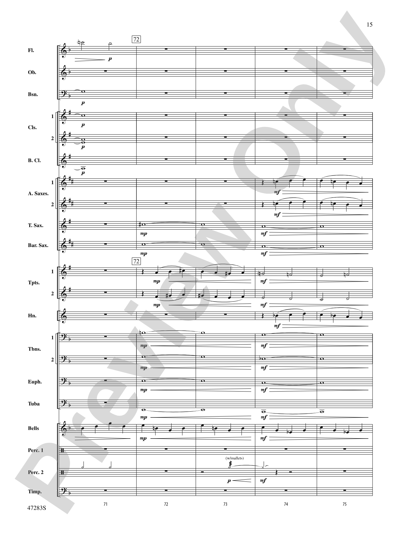Red Giant: Concert Band Conductor Score & Parts