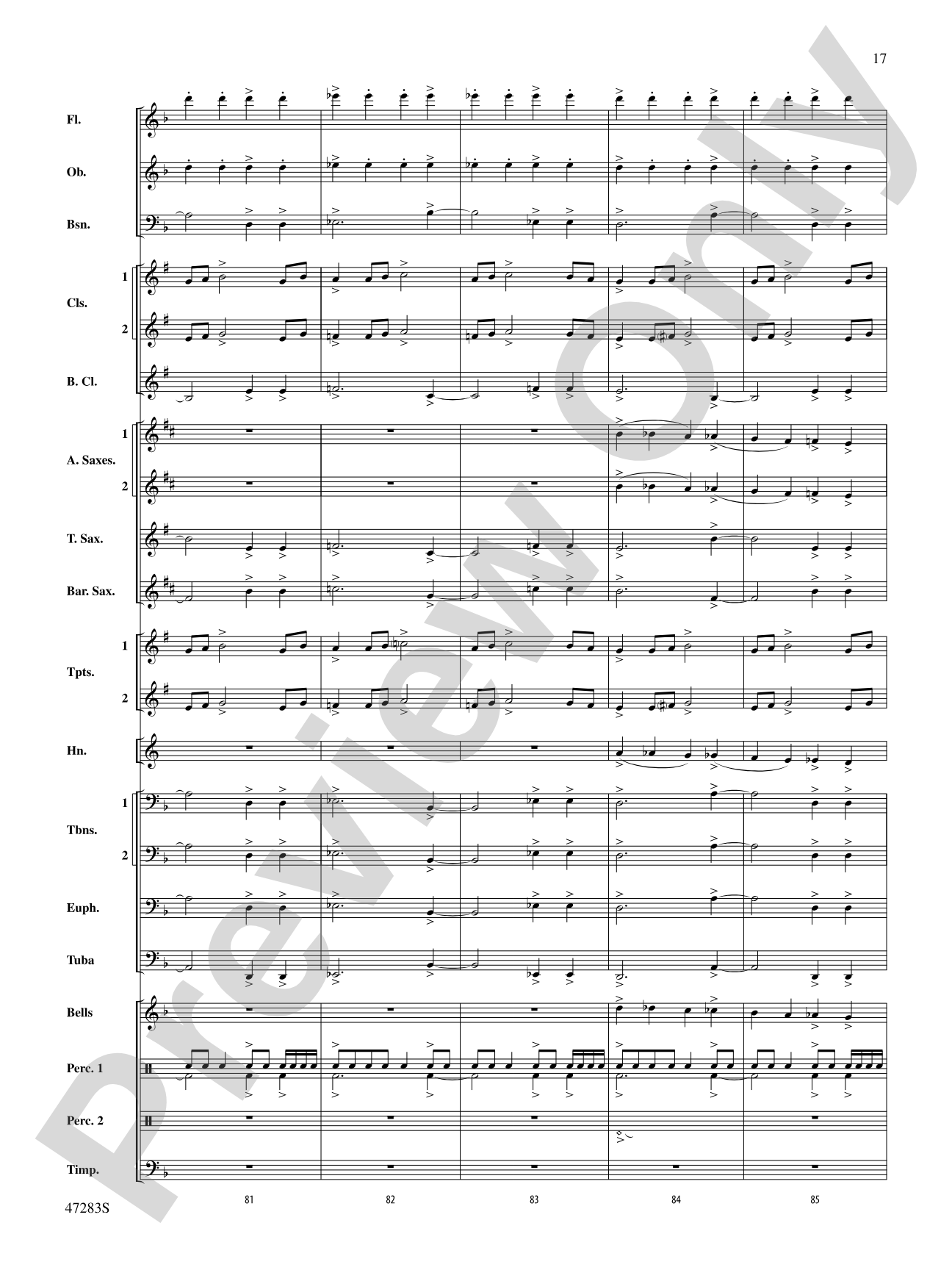 Red Giant: Concert Band Conductor Score & Parts