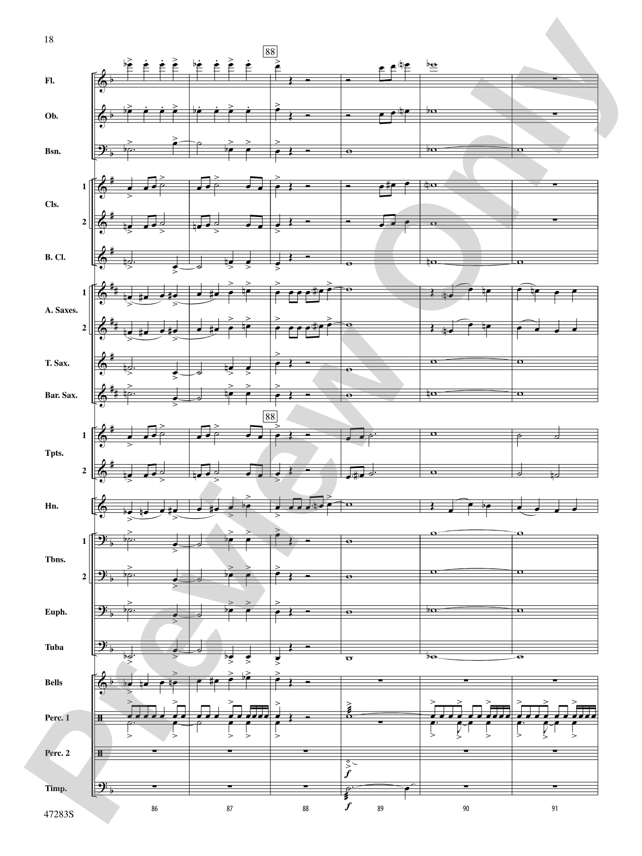 Red Giant: Concert Band Conductor Score & Parts