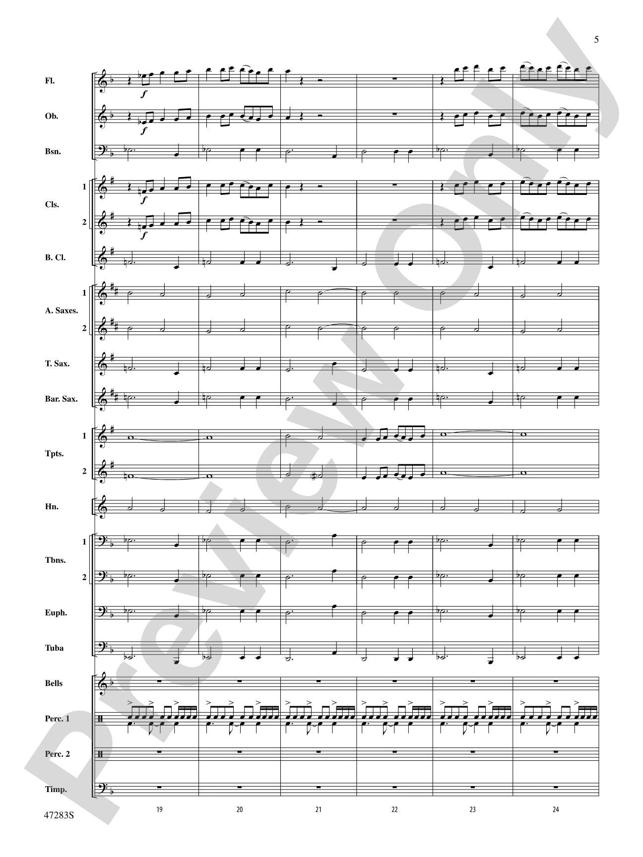 Red Giant: Concert Band Conductor Score & Parts
