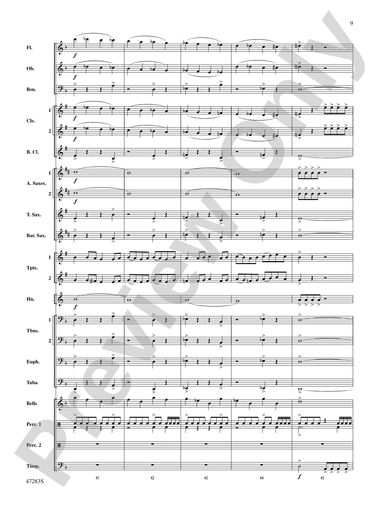 Red Giant: Concert Band Conductor Score & Parts