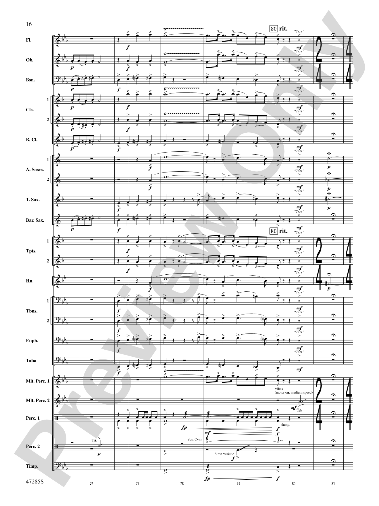 Extraordinary Machines of Clockwork and Steam: Concert Band Conductor Score & Parts