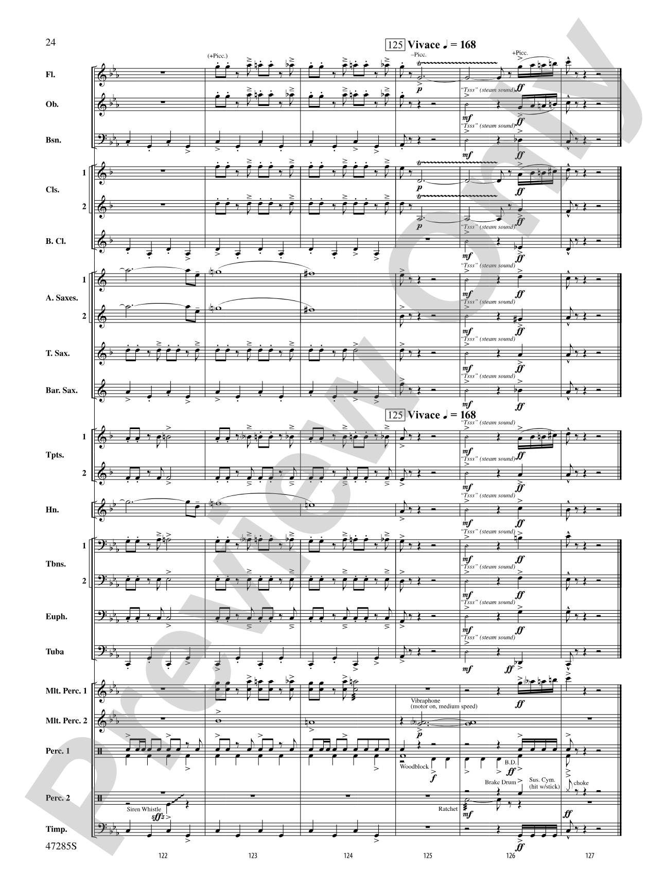 Extraordinary Machines of Clockwork and Steam: Concert Band Conductor Score & Parts