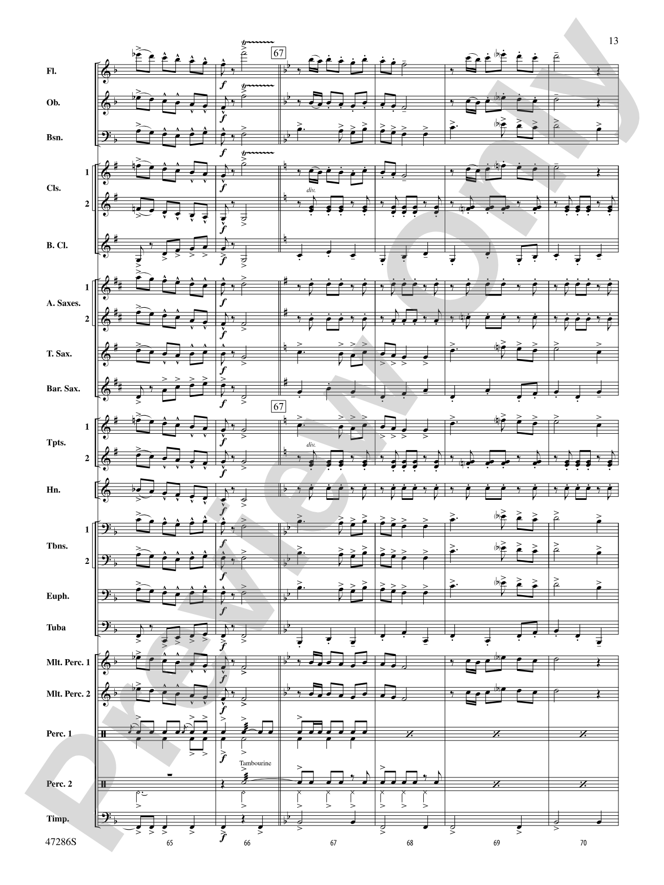 El Zorro Rojo: Concert Band Conductor Score & Parts