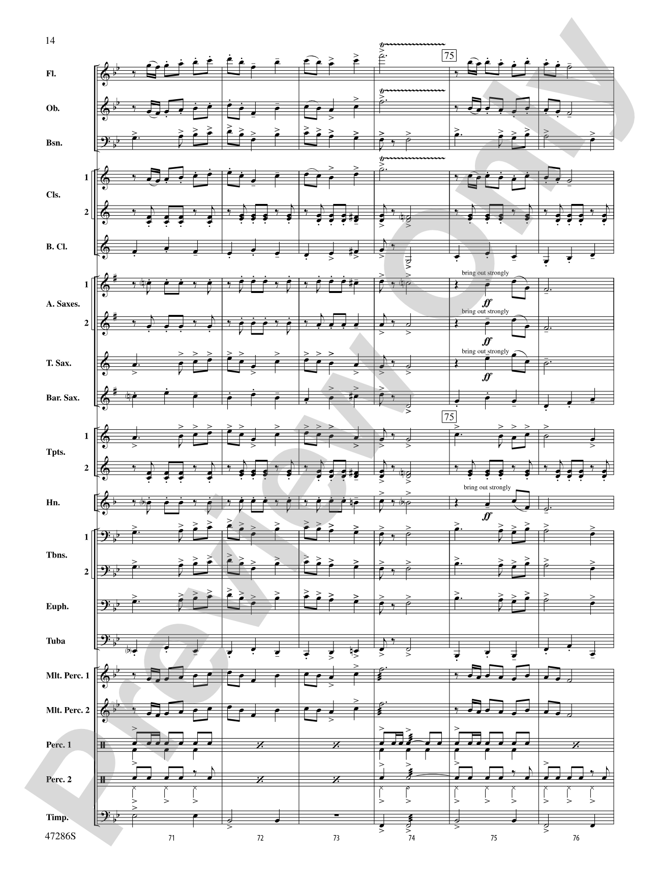 El Zorro Rojo: Concert Band Conductor Score & Parts