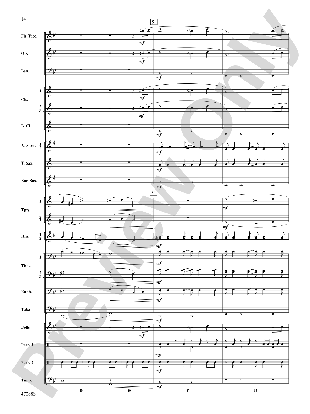 Riverside Overture: Concert Band Conductor Score & Parts
