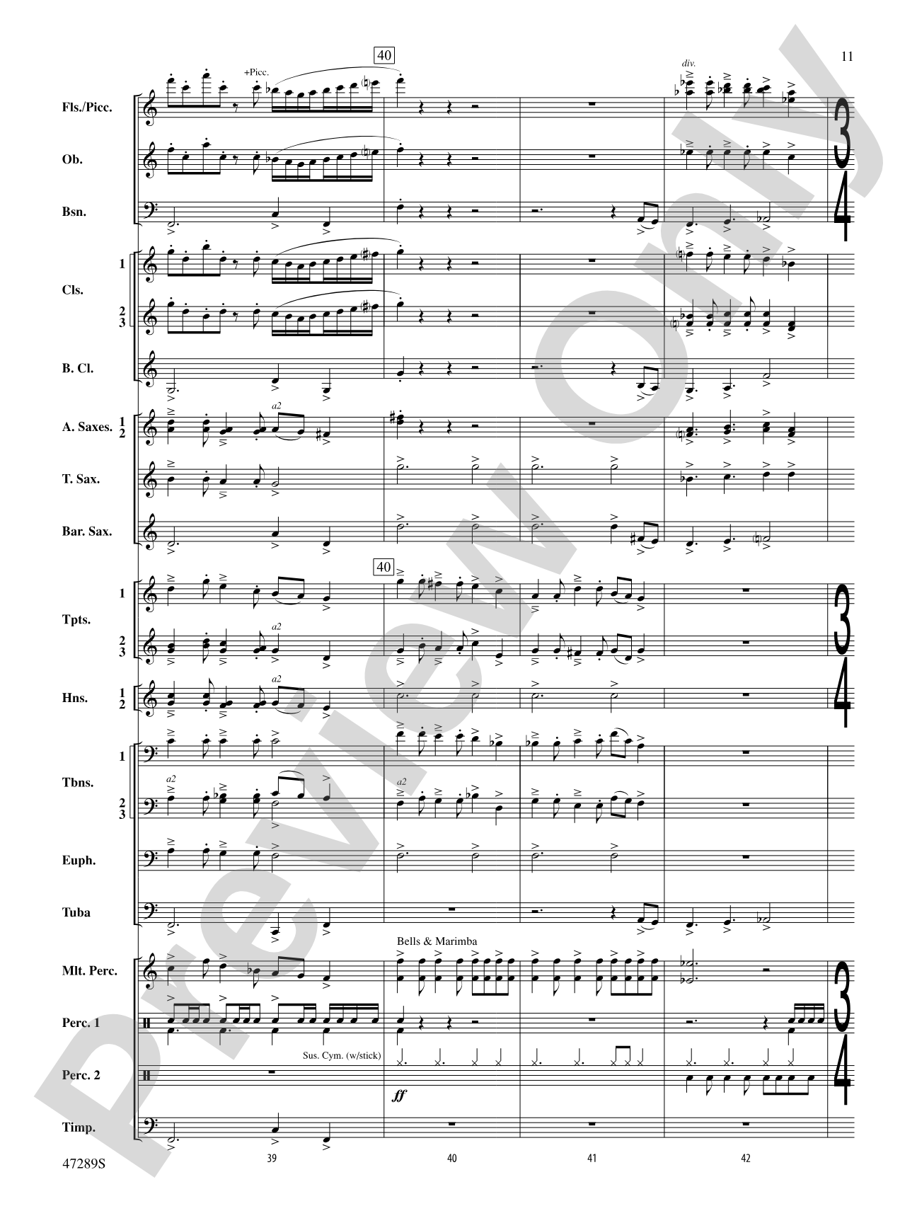 A Symphonic Celebration: Concert Band Conductor Score & Parts