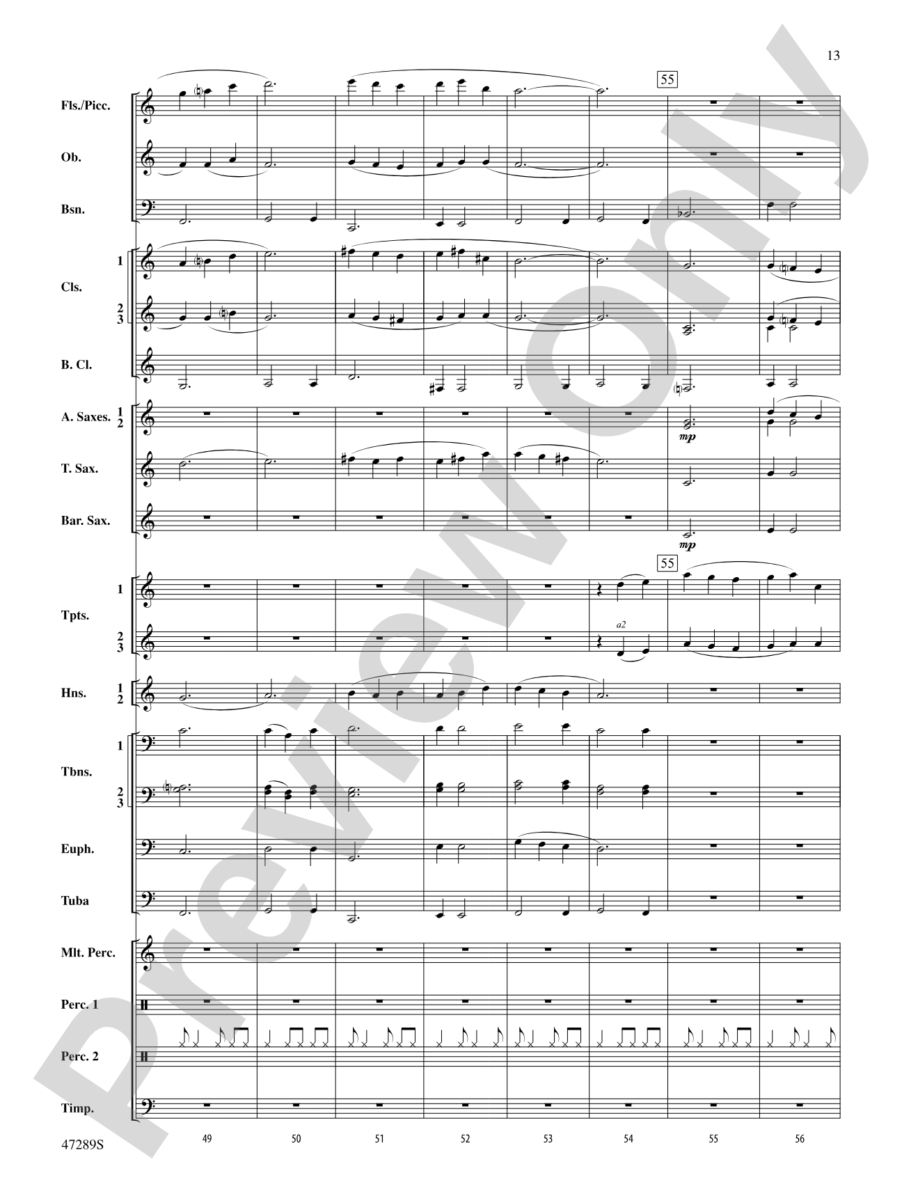A Symphonic Celebration: Concert Band Conductor Score & Parts
