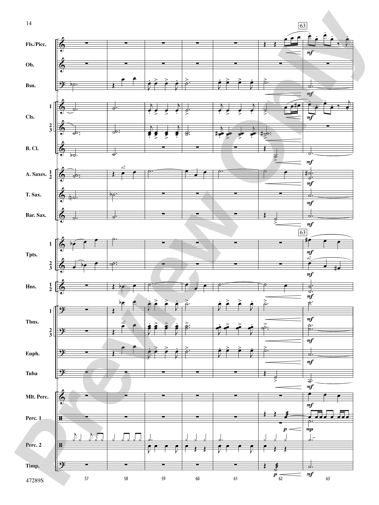 A Symphonic Celebration: Concert Band Conductor Score & Parts