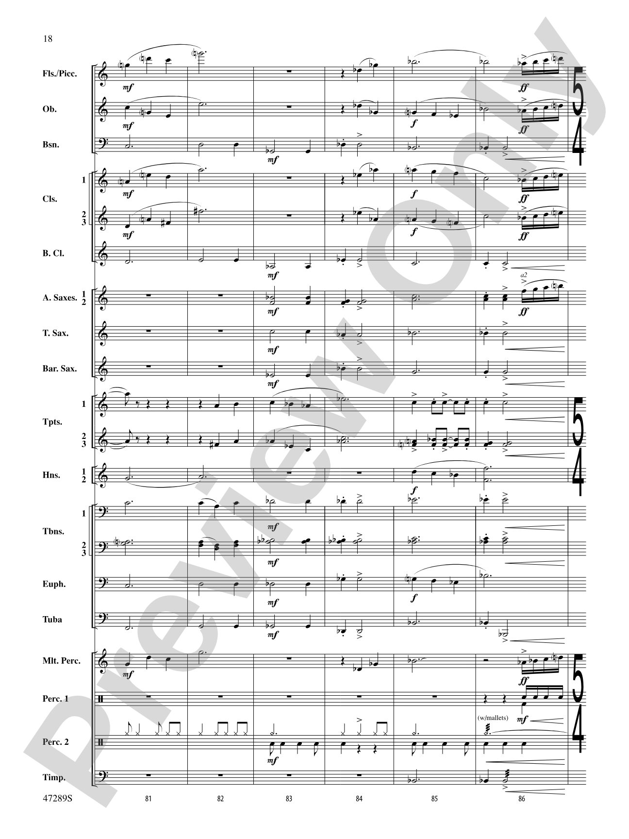 A Symphonic Celebration: Concert Band Conductor Score & Parts