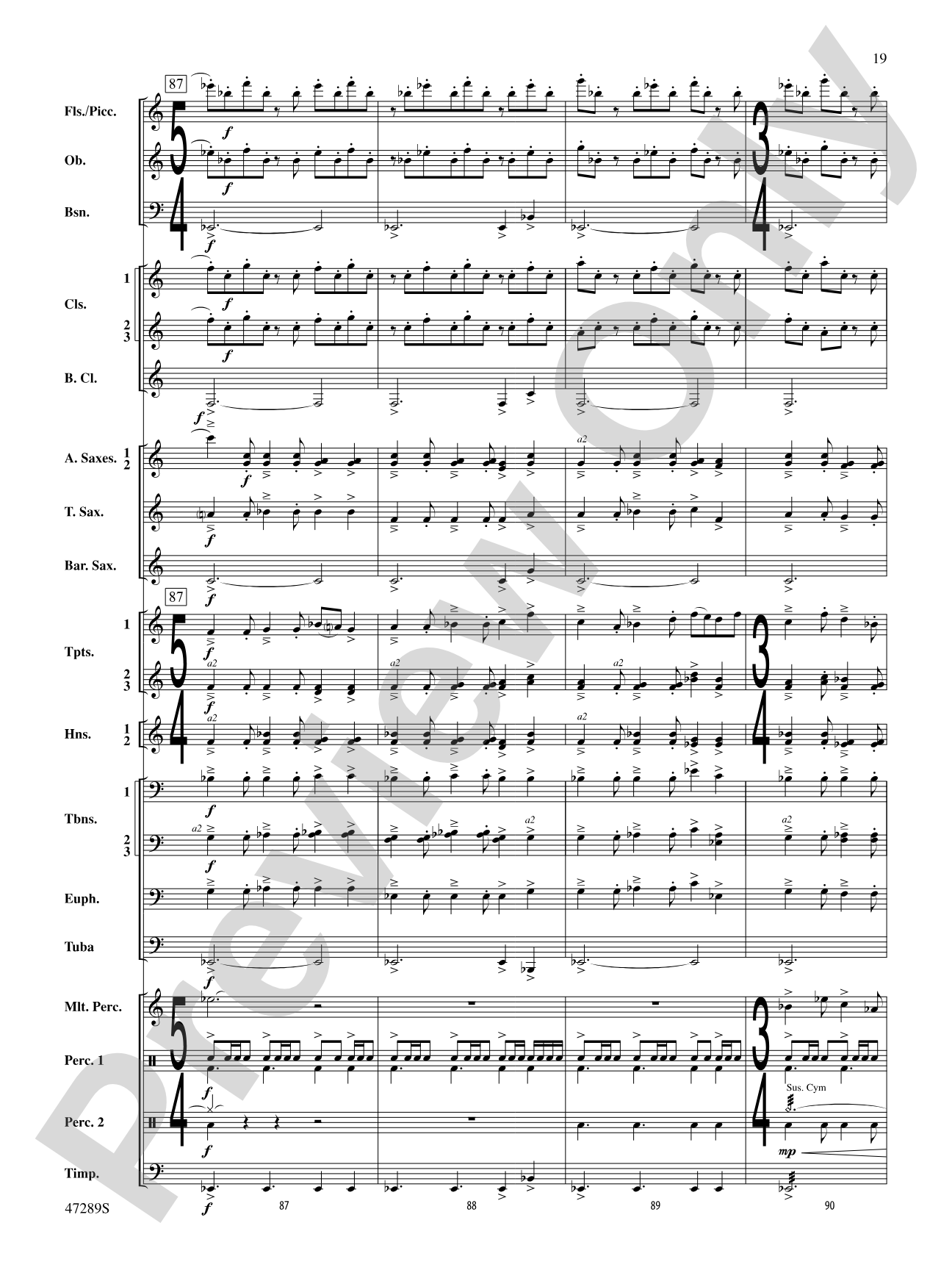 A Symphonic Celebration: Concert Band Conductor Score & Parts