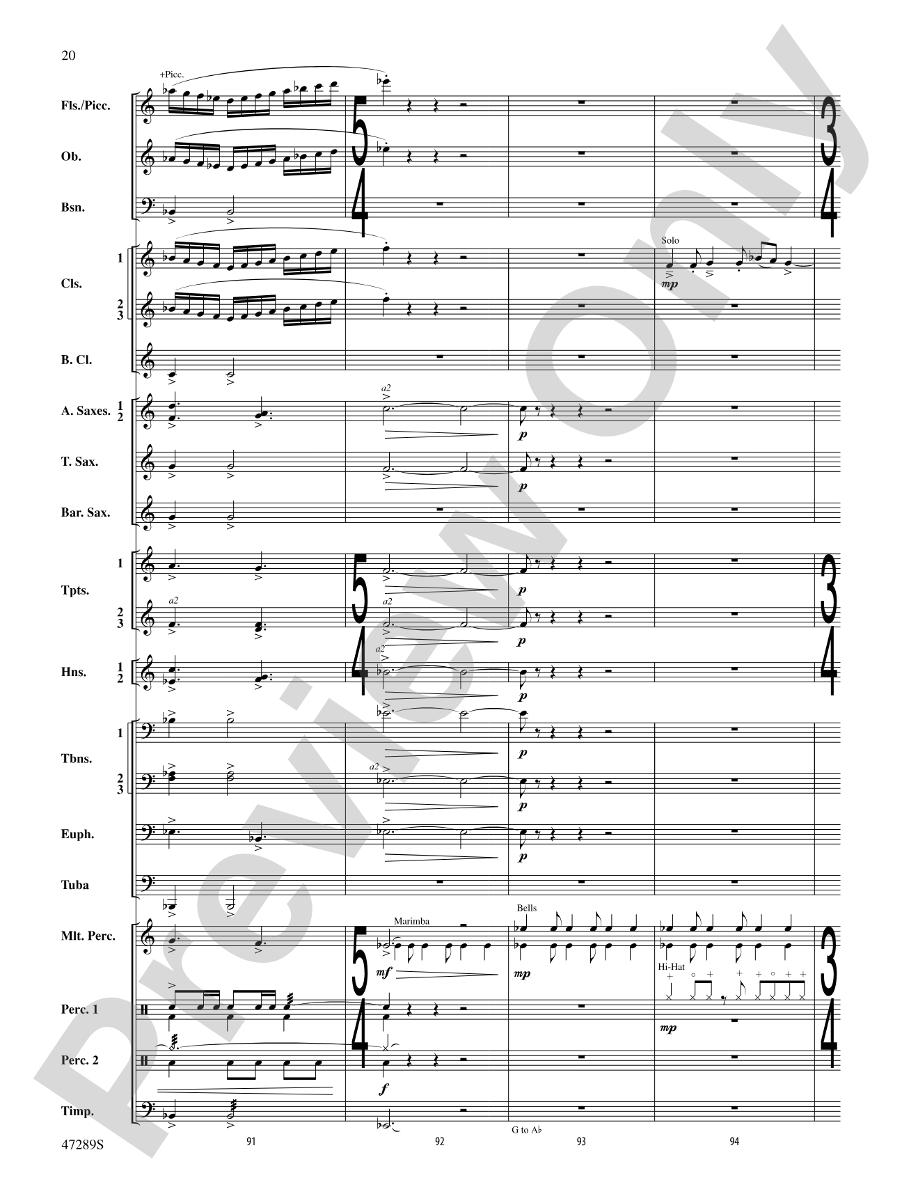 A Symphonic Celebration: Concert Band Conductor Score & Parts