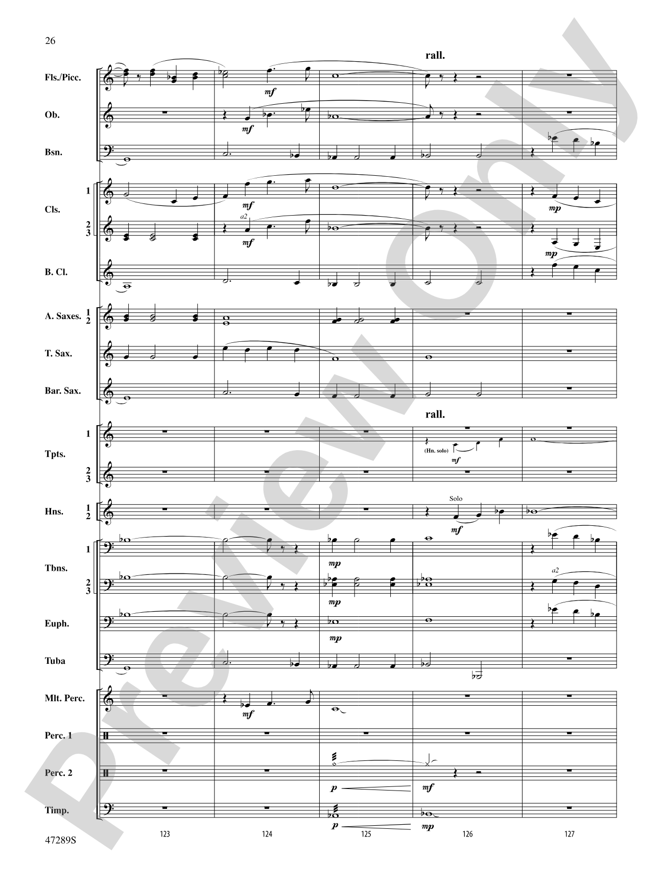 A Symphonic Celebration: Concert Band Conductor Score & Parts