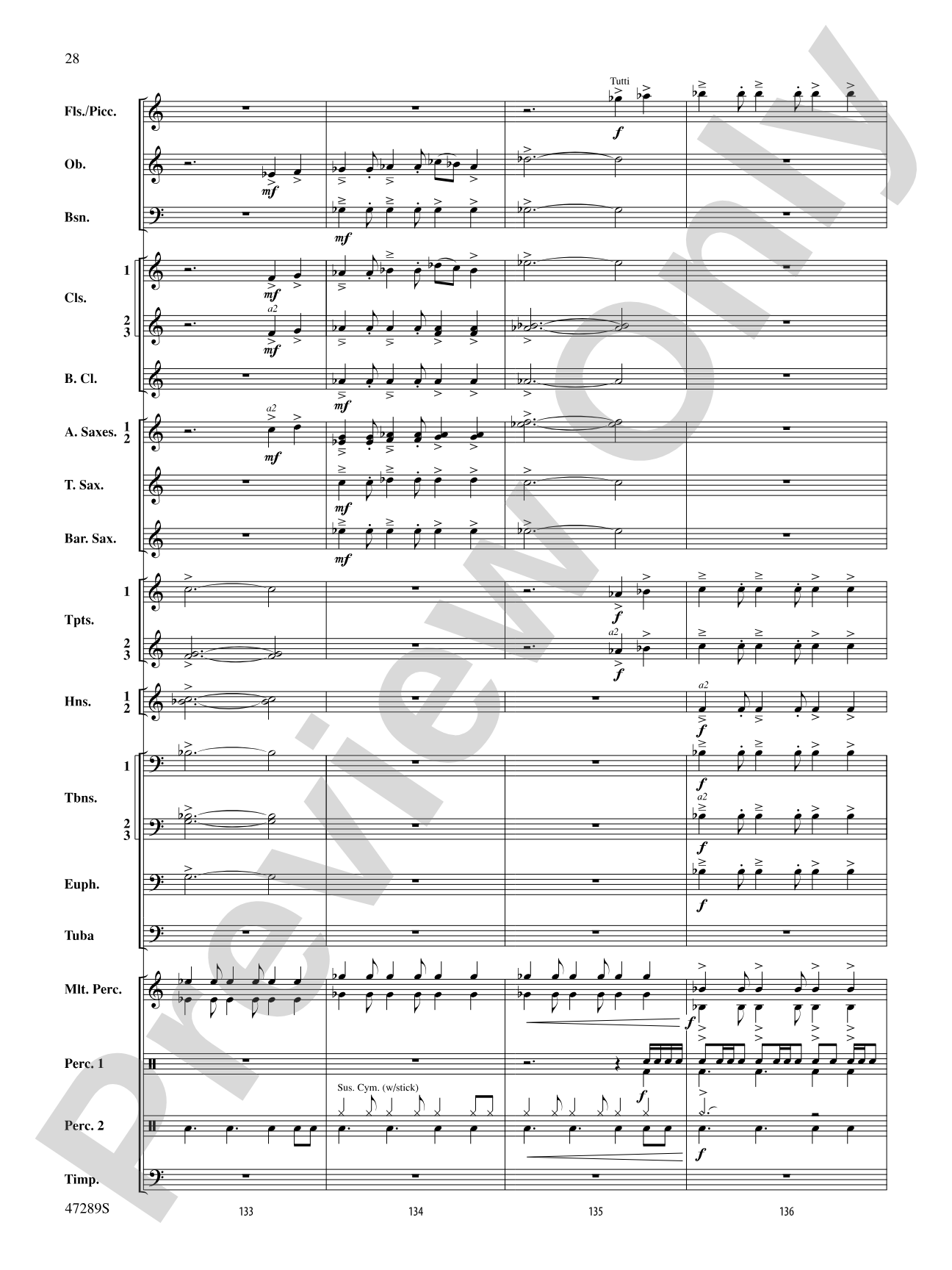 A Symphonic Celebration: Concert Band Conductor Score & Parts