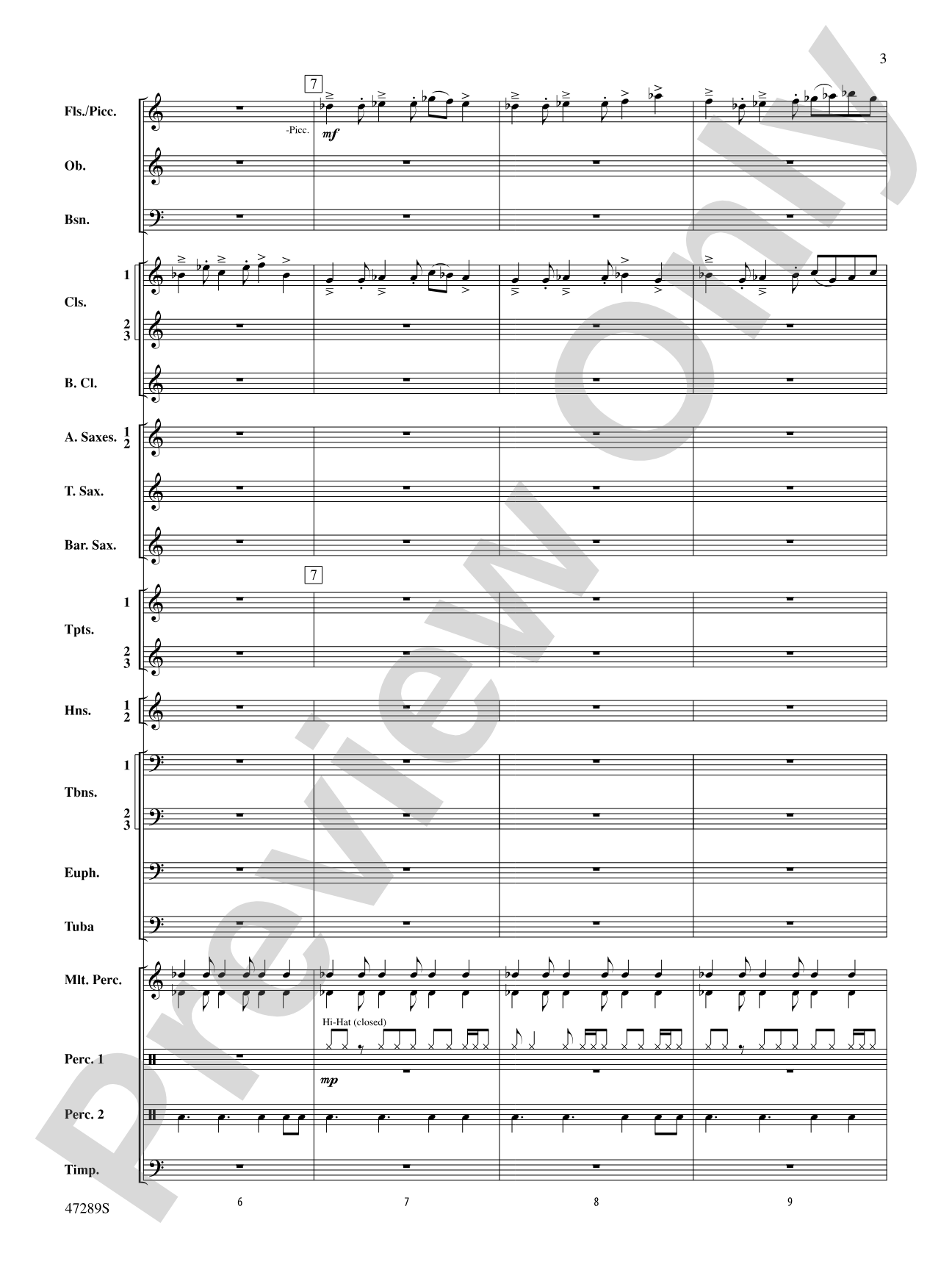 A Symphonic Celebration: Concert Band Conductor Score & Parts