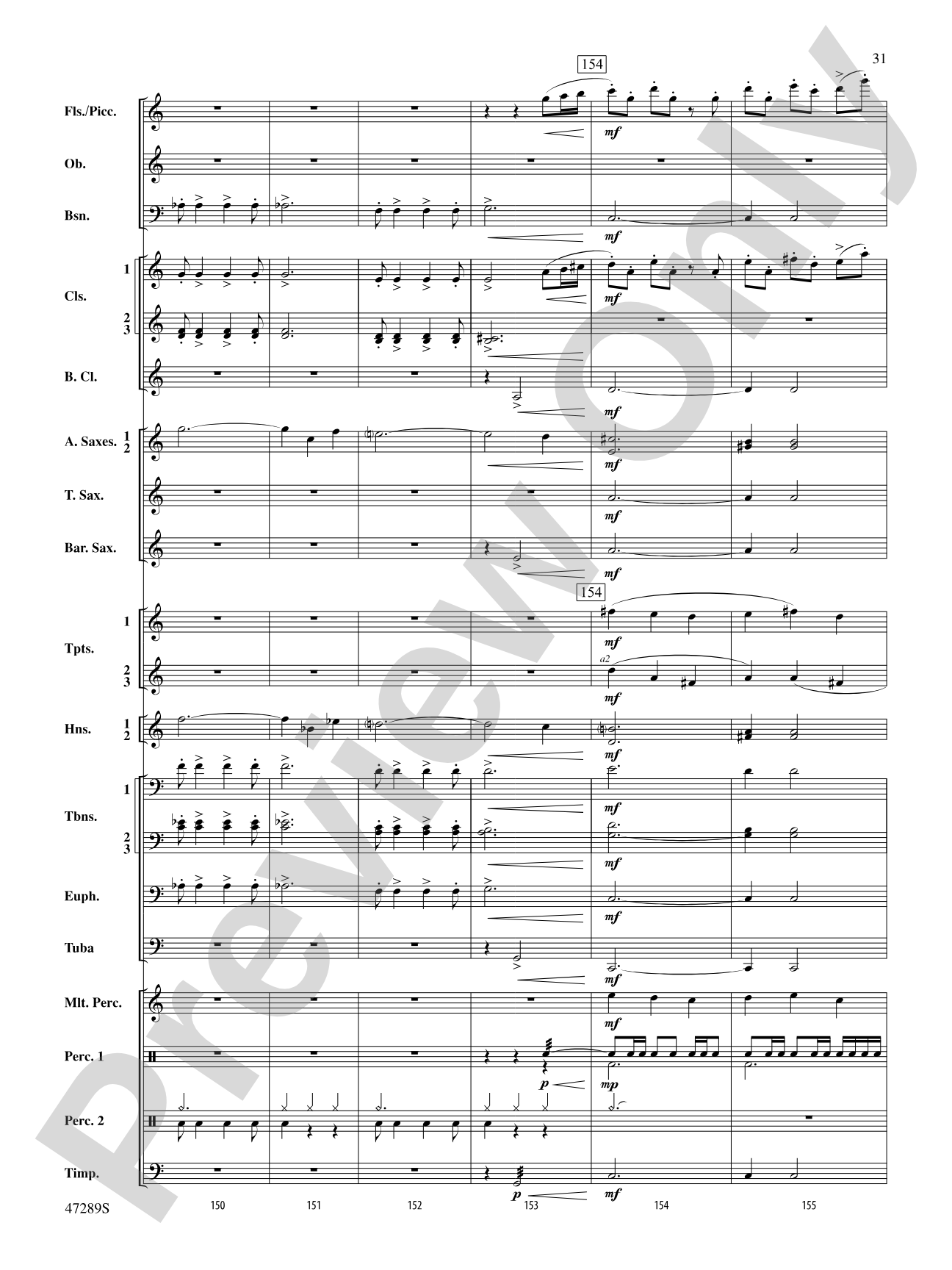 A Symphonic Celebration: Concert Band Conductor Score & Parts