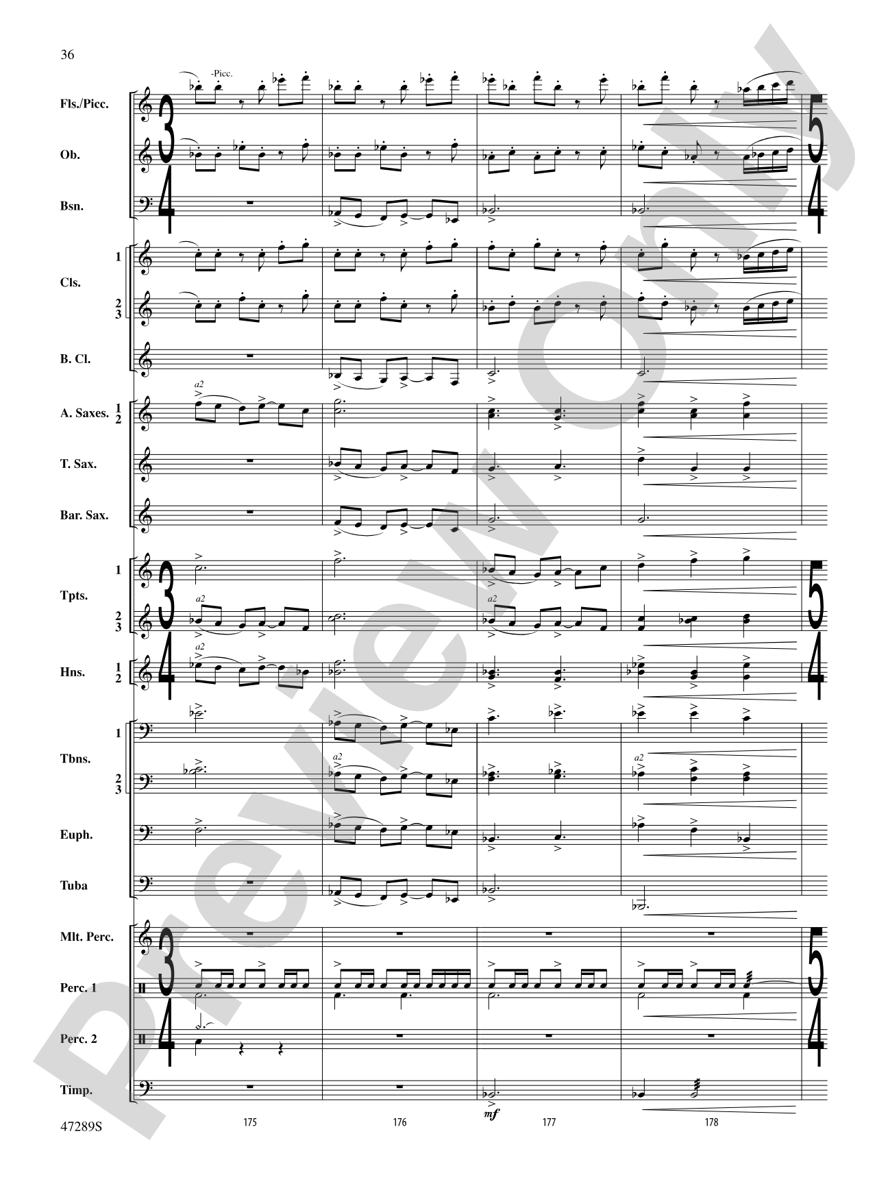 A Symphonic Celebration: Concert Band Conductor Score & Parts