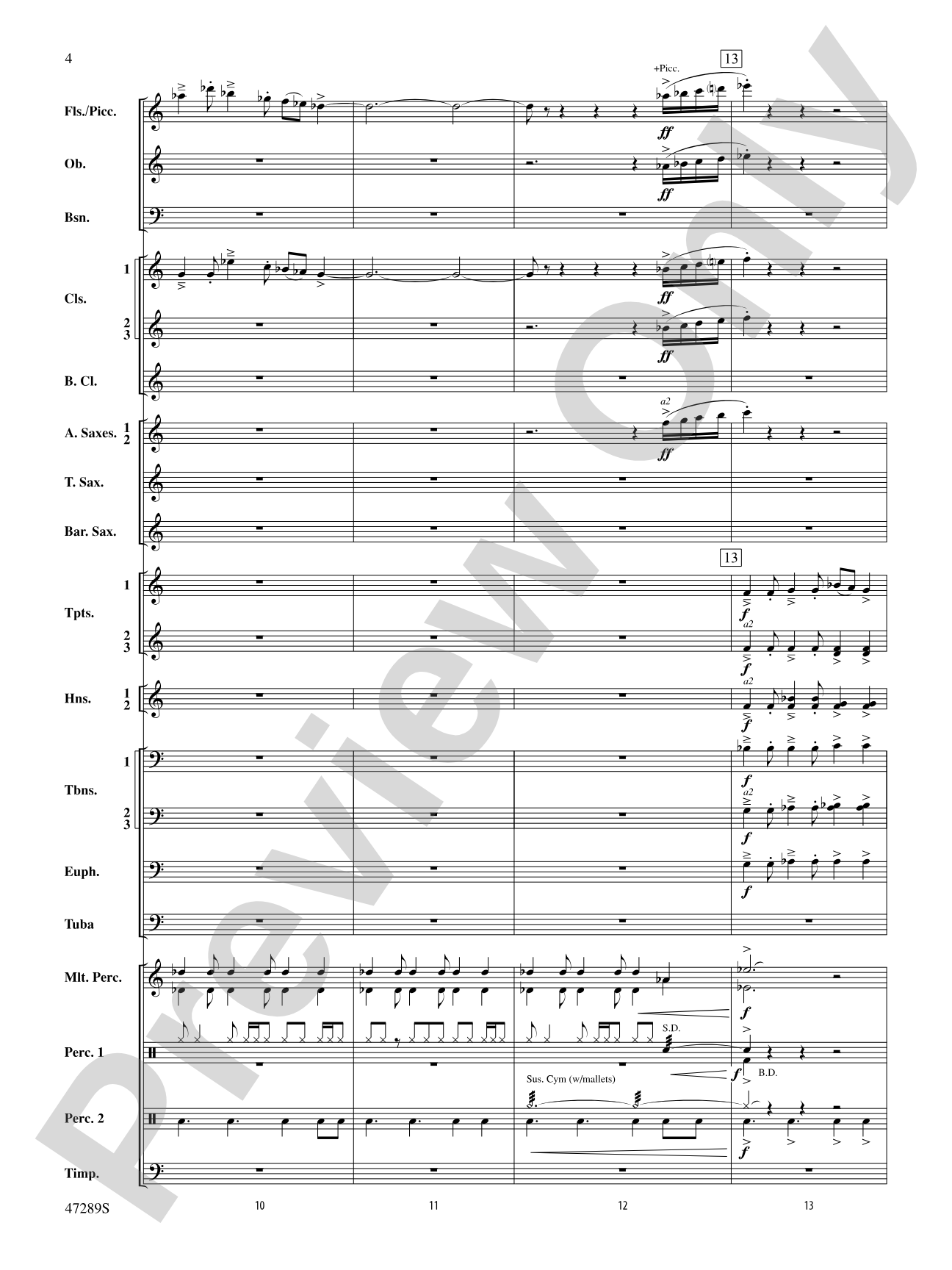 A Symphonic Celebration: Concert Band Conductor Score & Parts