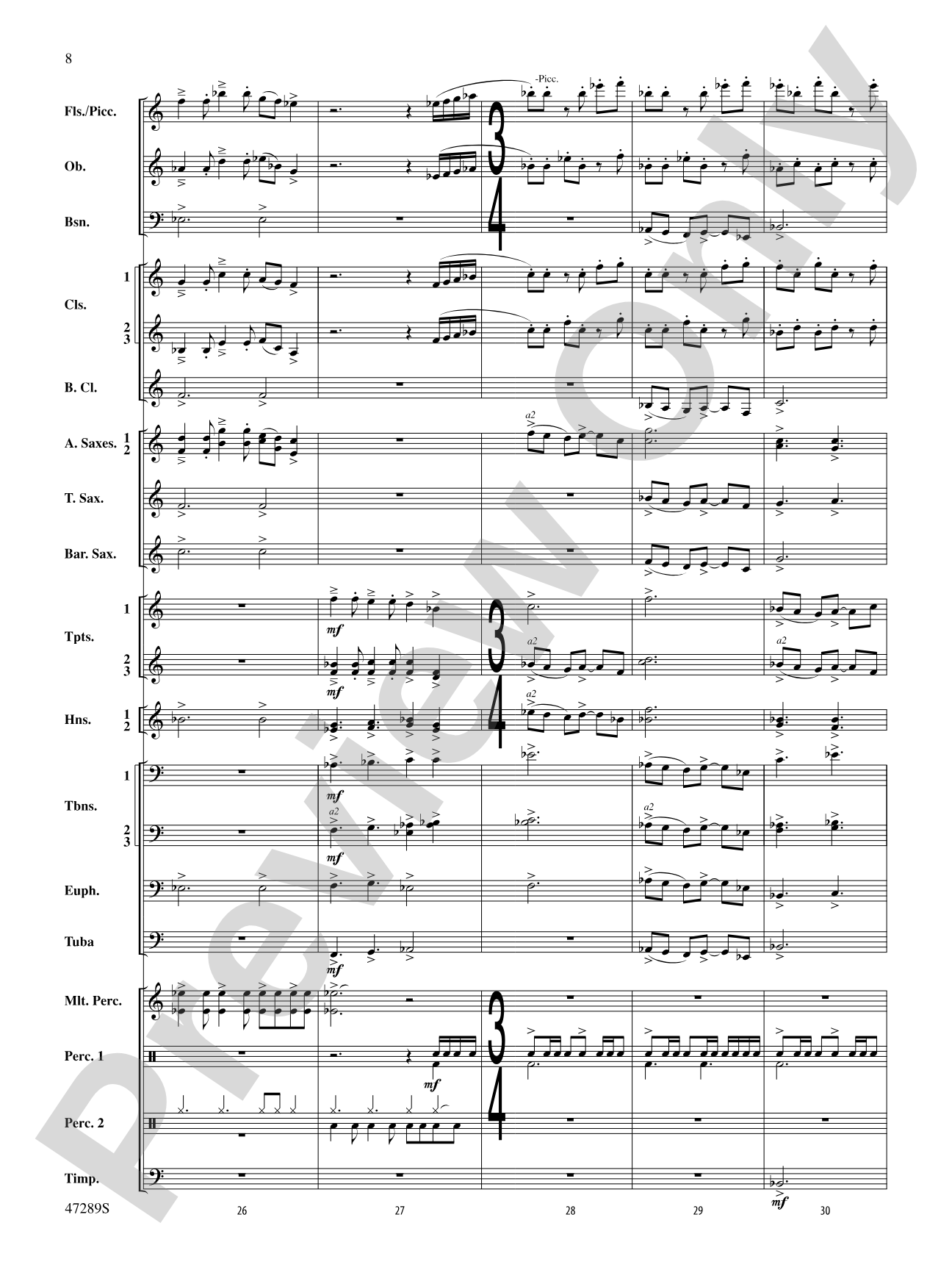 A Symphonic Celebration: Concert Band Conductor Score & Parts