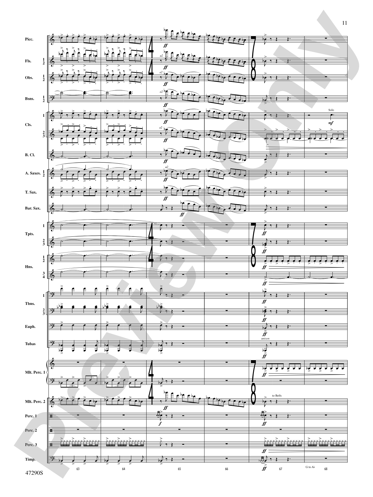 Hypnotic Memories: Concert Band Conductor Score & Parts
