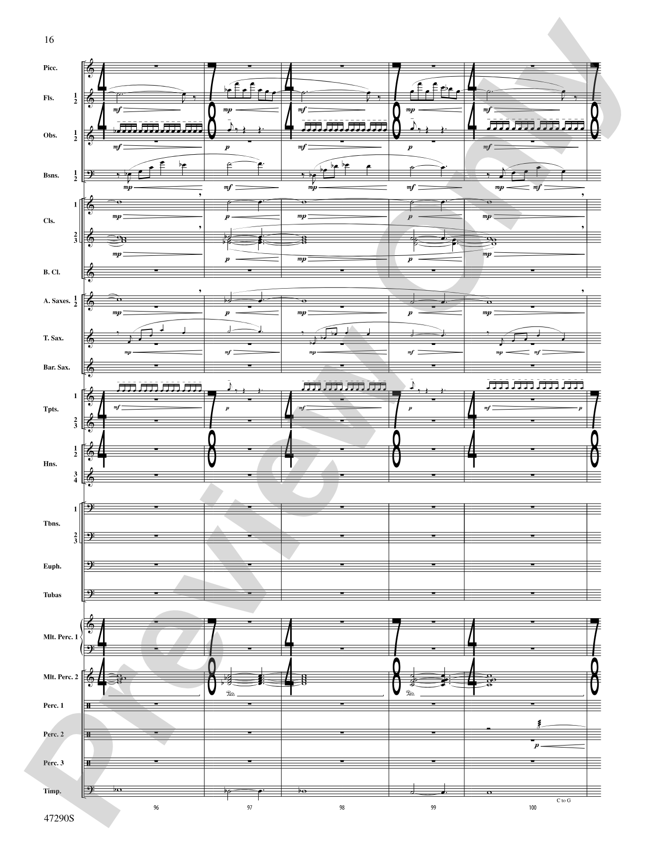 Hypnotic Memories: Concert Band Conductor Score & Parts