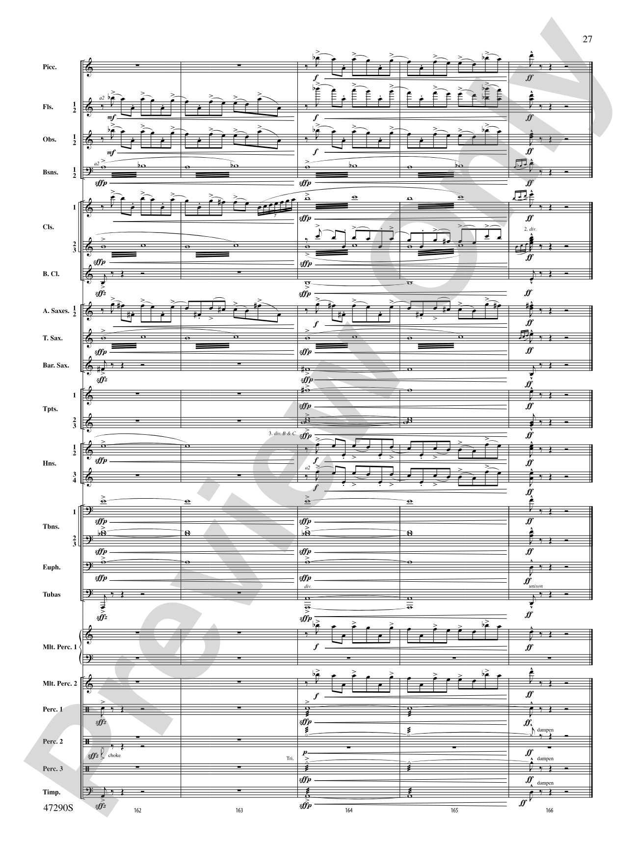 Hypnotic Memories: Concert Band Conductor Score & Parts