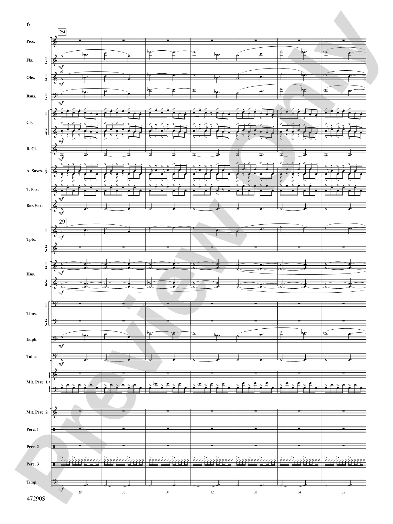Hypnotic Memories: Concert Band Conductor Score & Parts