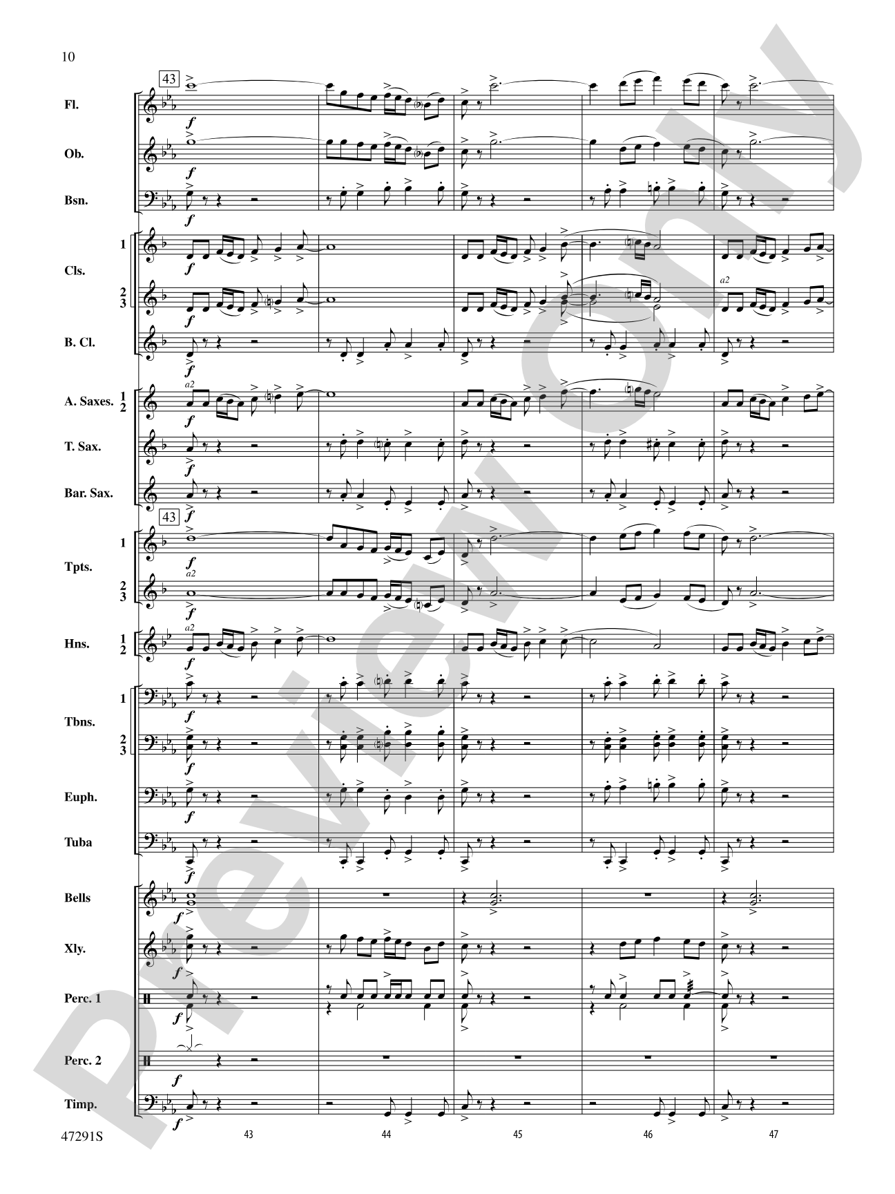 My Soul a Canvas: Concert Band Conductor Score & Parts