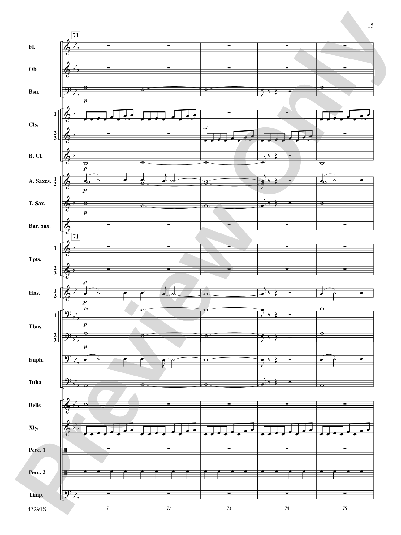 My Soul a Canvas: Concert Band Conductor Score & Parts