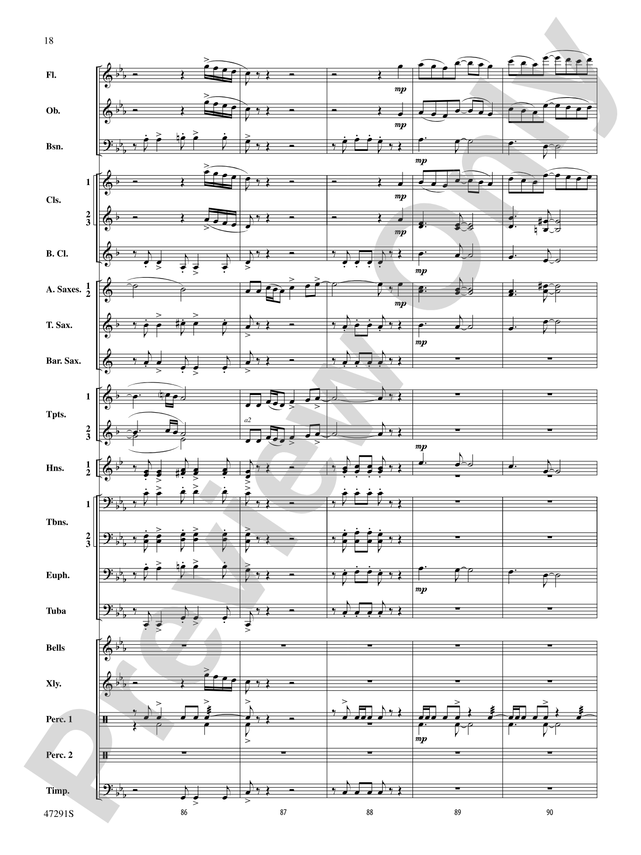 My Soul a Canvas: Concert Band Conductor Score & Parts