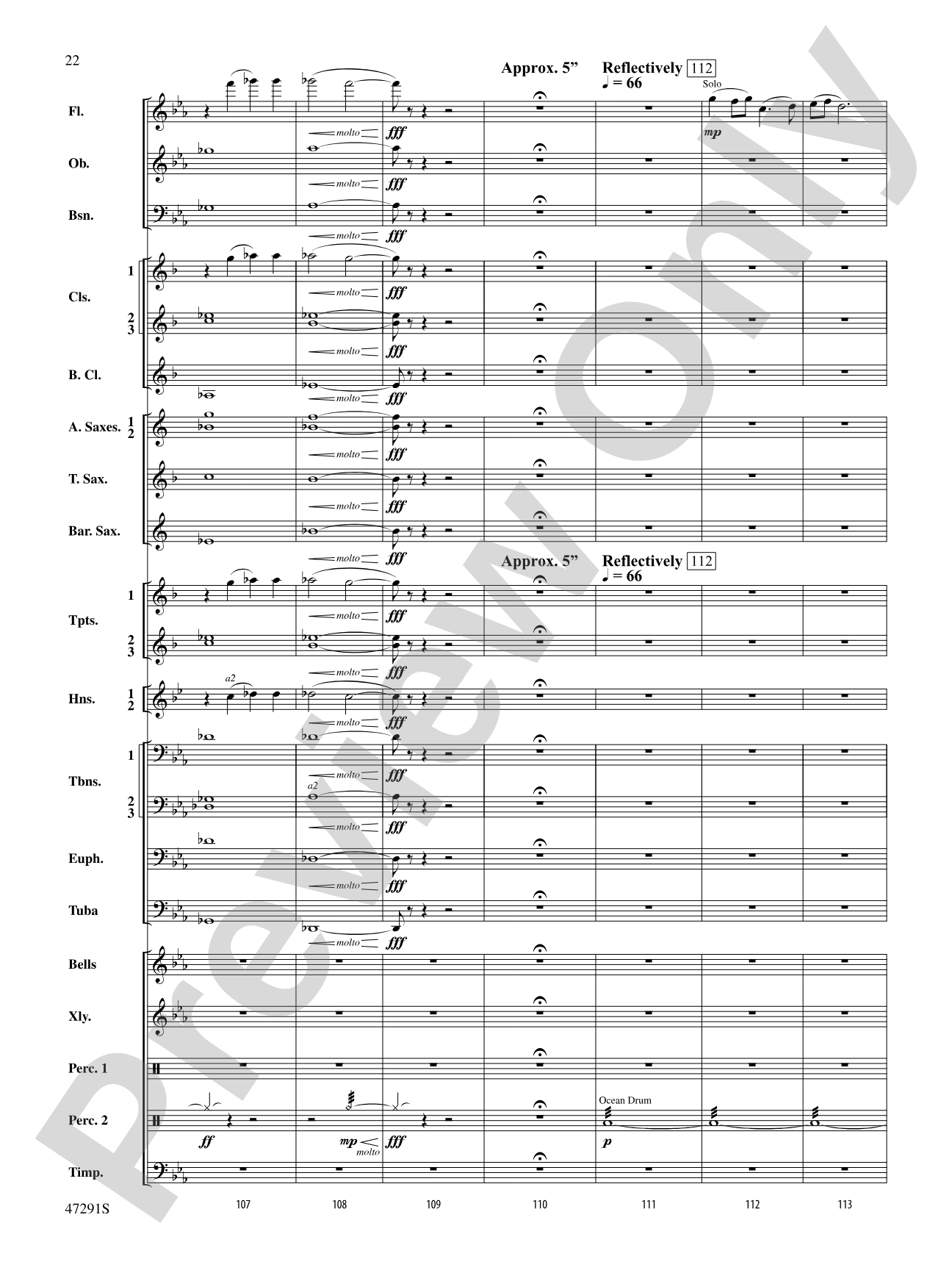 My Soul a Canvas: Concert Band Conductor Score & Parts