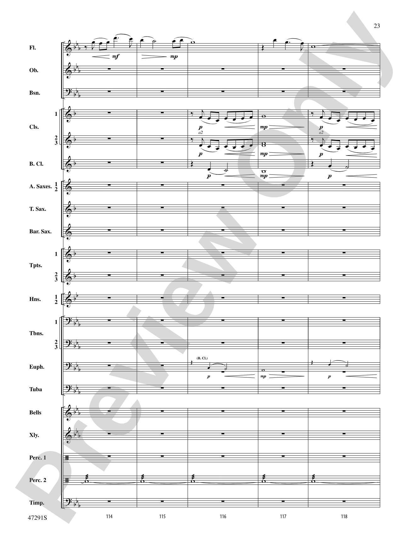 My Soul a Canvas: Concert Band Conductor Score & Parts