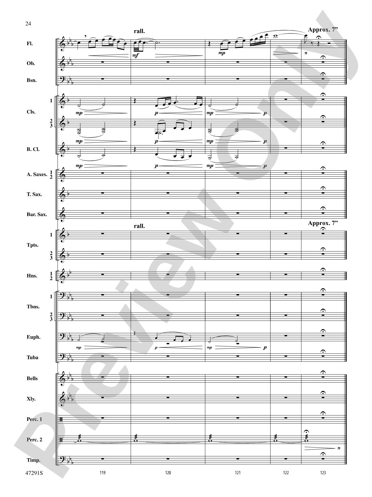 My Soul a Canvas: Concert Band Conductor Score & Parts