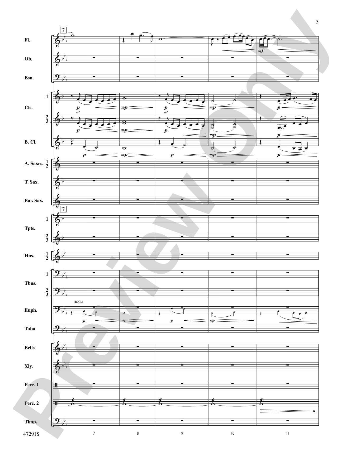 My Soul a Canvas: Concert Band Conductor Score & Parts