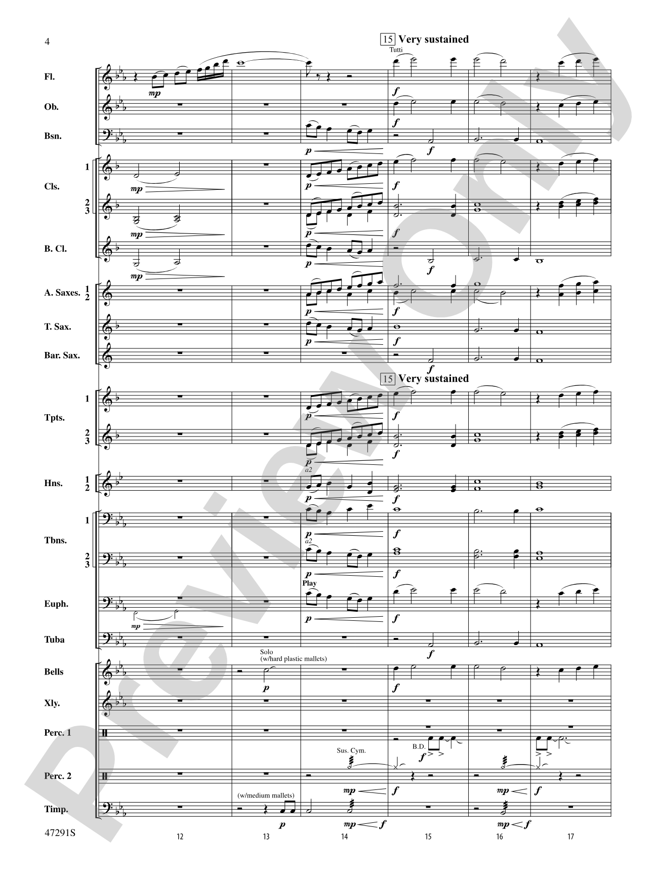 My Soul a Canvas: Concert Band Conductor Score & Parts