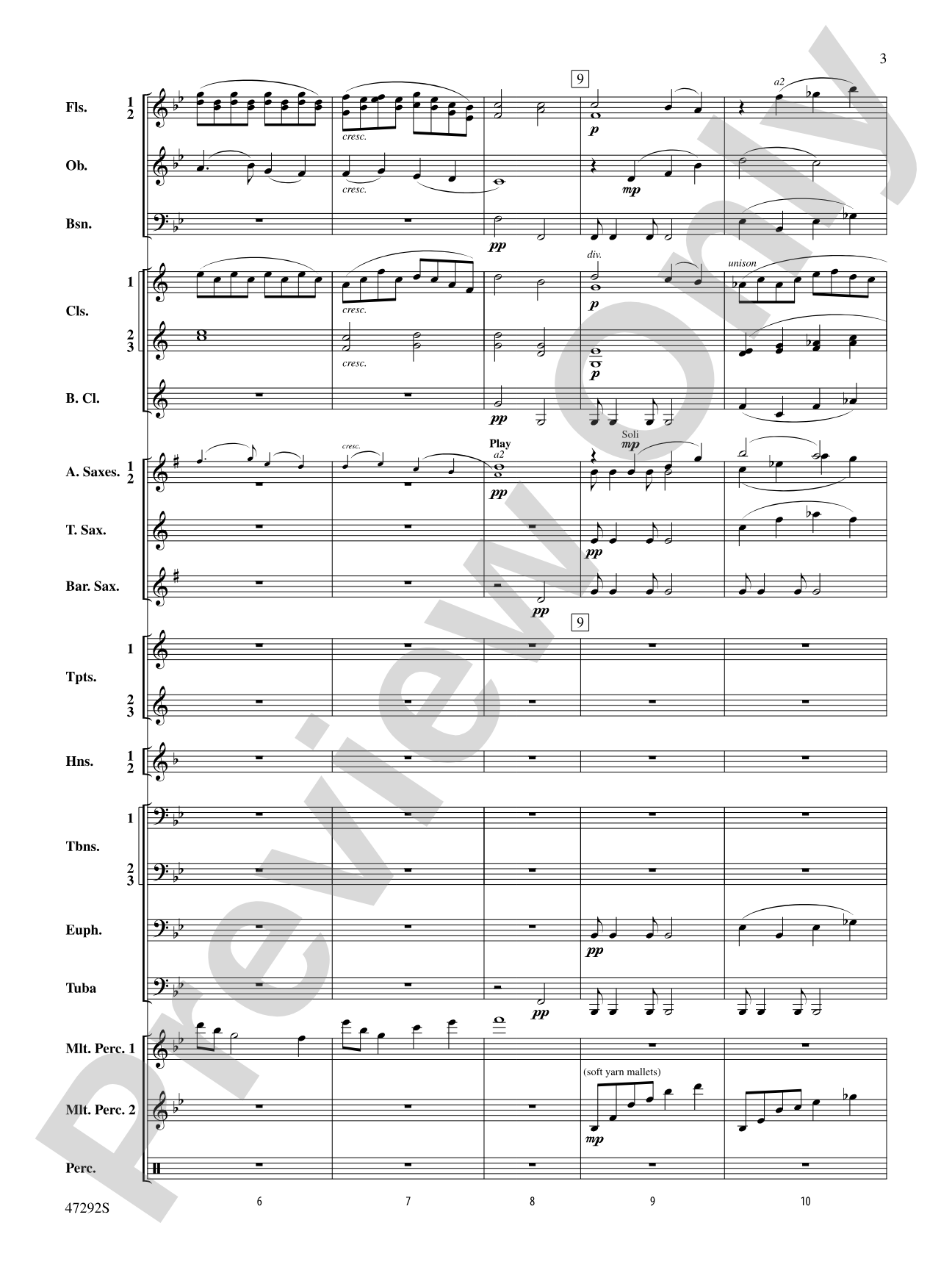 An October Sky: Concert Band Conductor Score & Parts