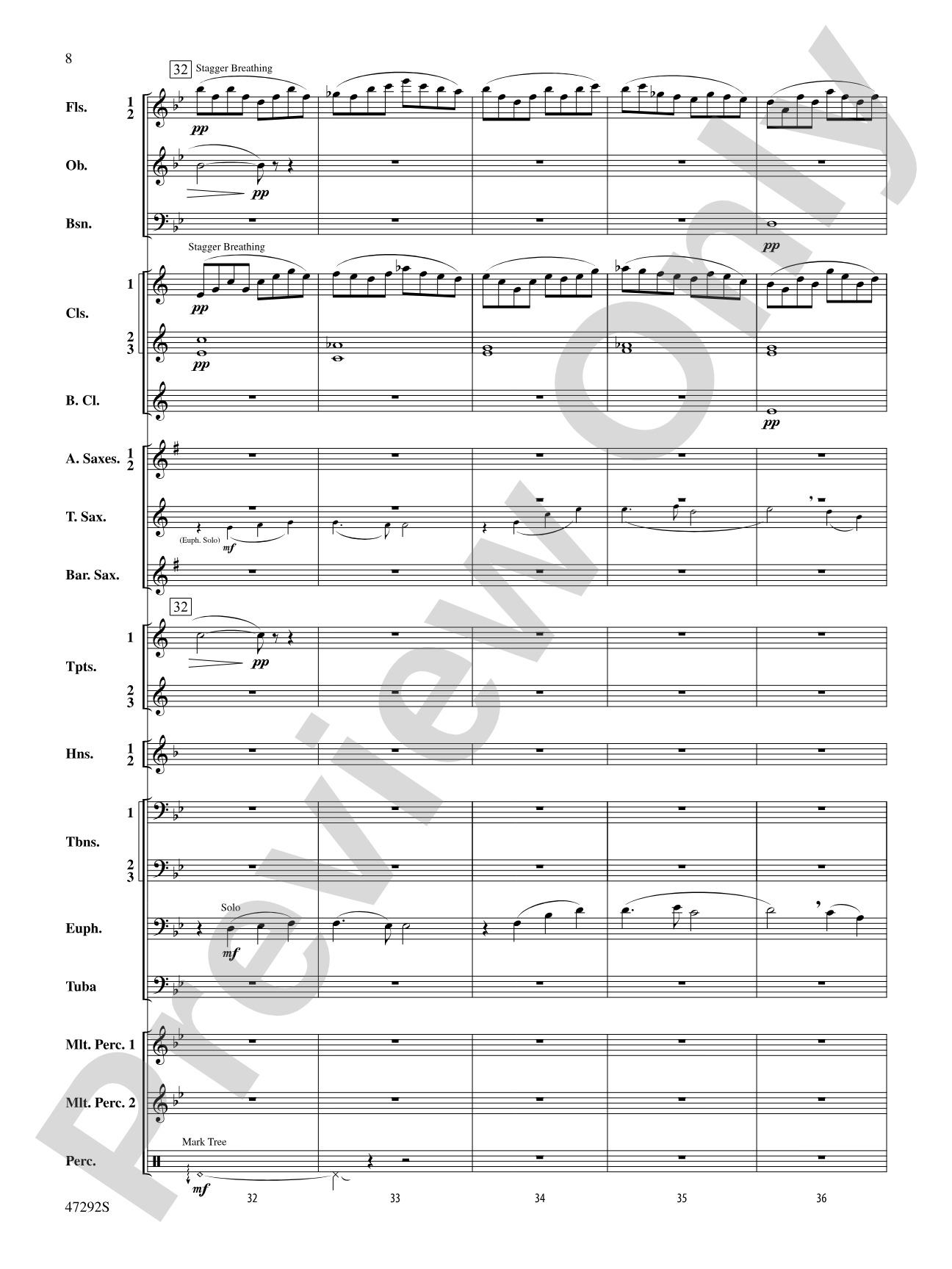 An October Sky: Concert Band Conductor Score & Parts