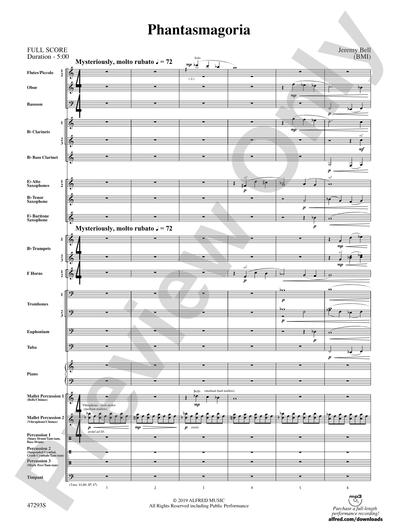 Phantasmagoria: Score